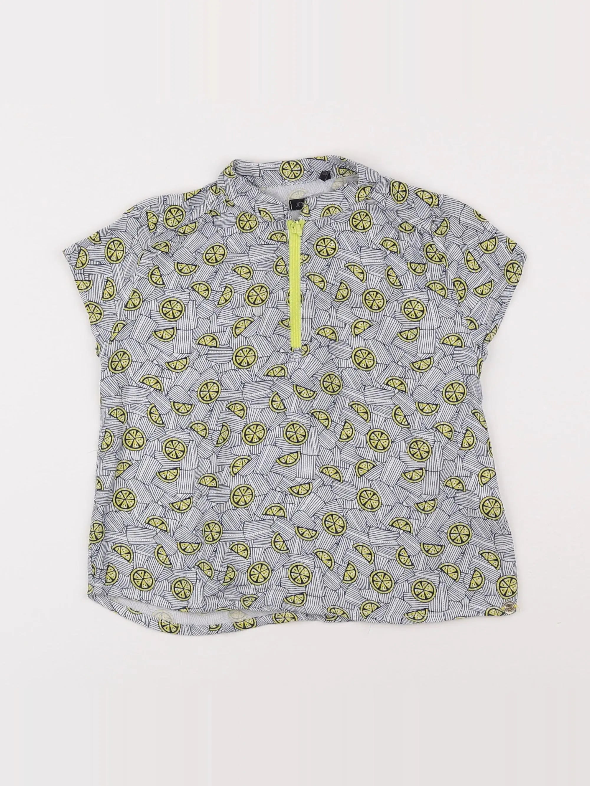 IKKS - blouse bleu - 4 ans