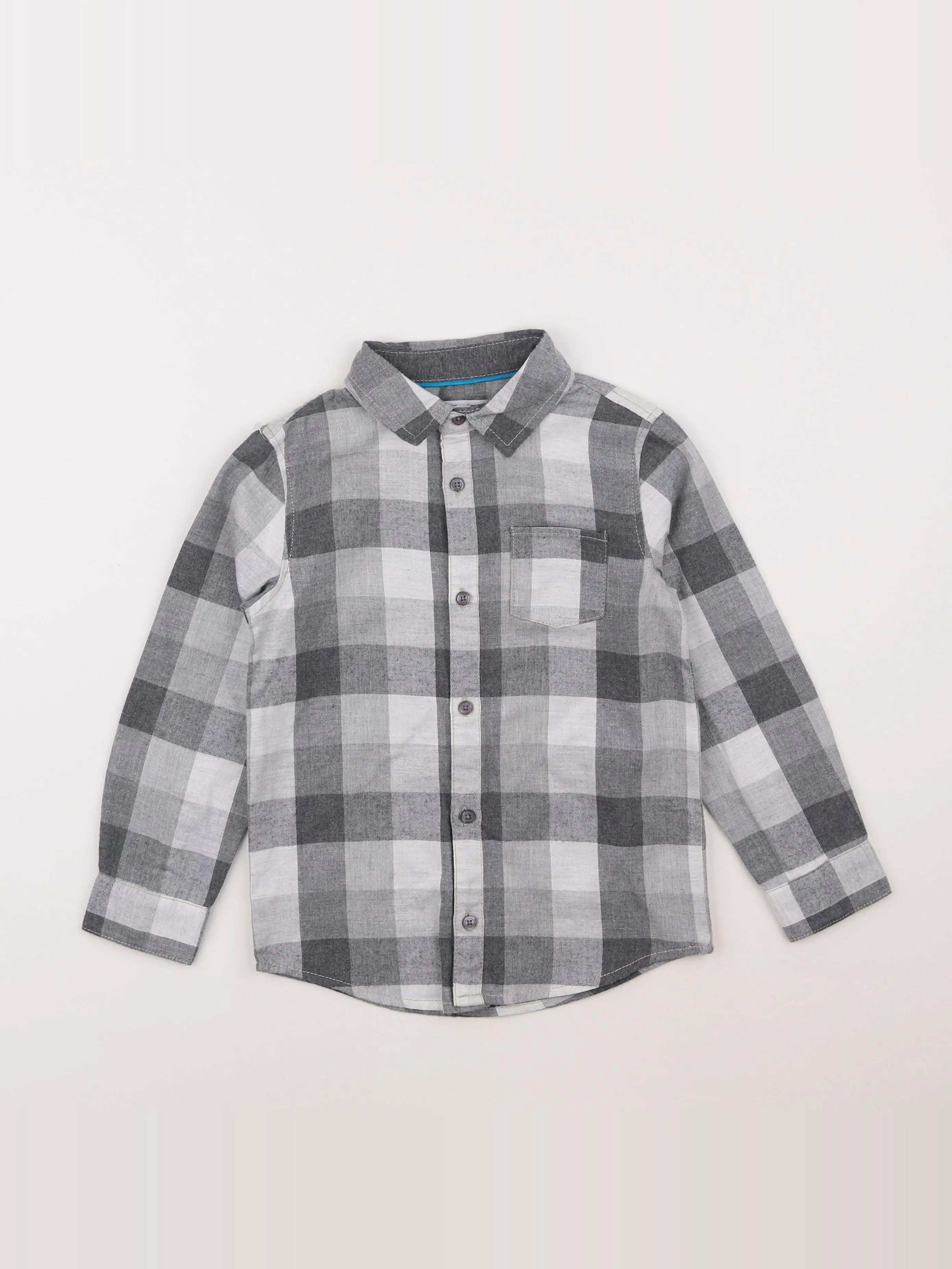Okaidi - chemise gris - 6 ans