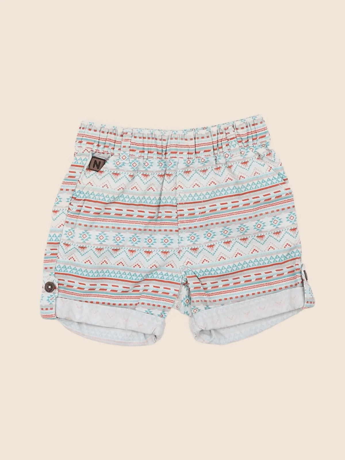 Natalys - short multicolore - 6 mois