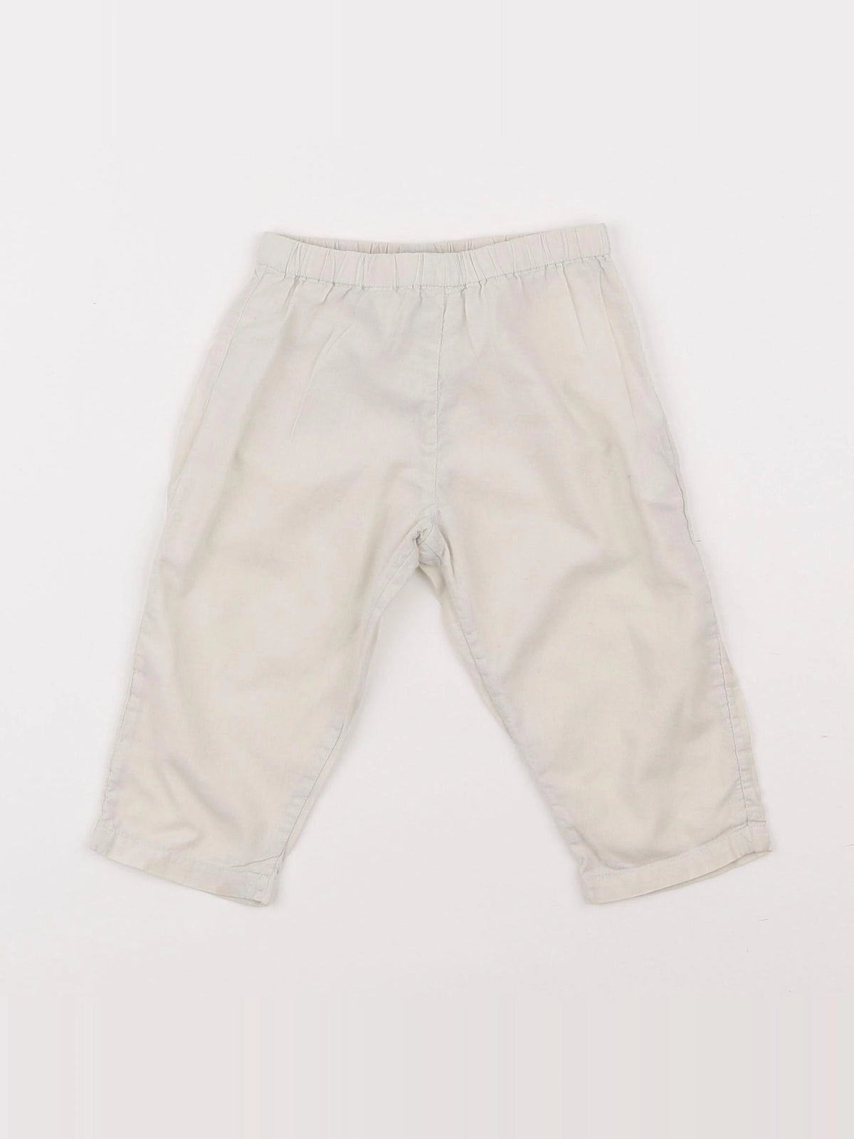 Bonton - pantalon beige - 12 mois