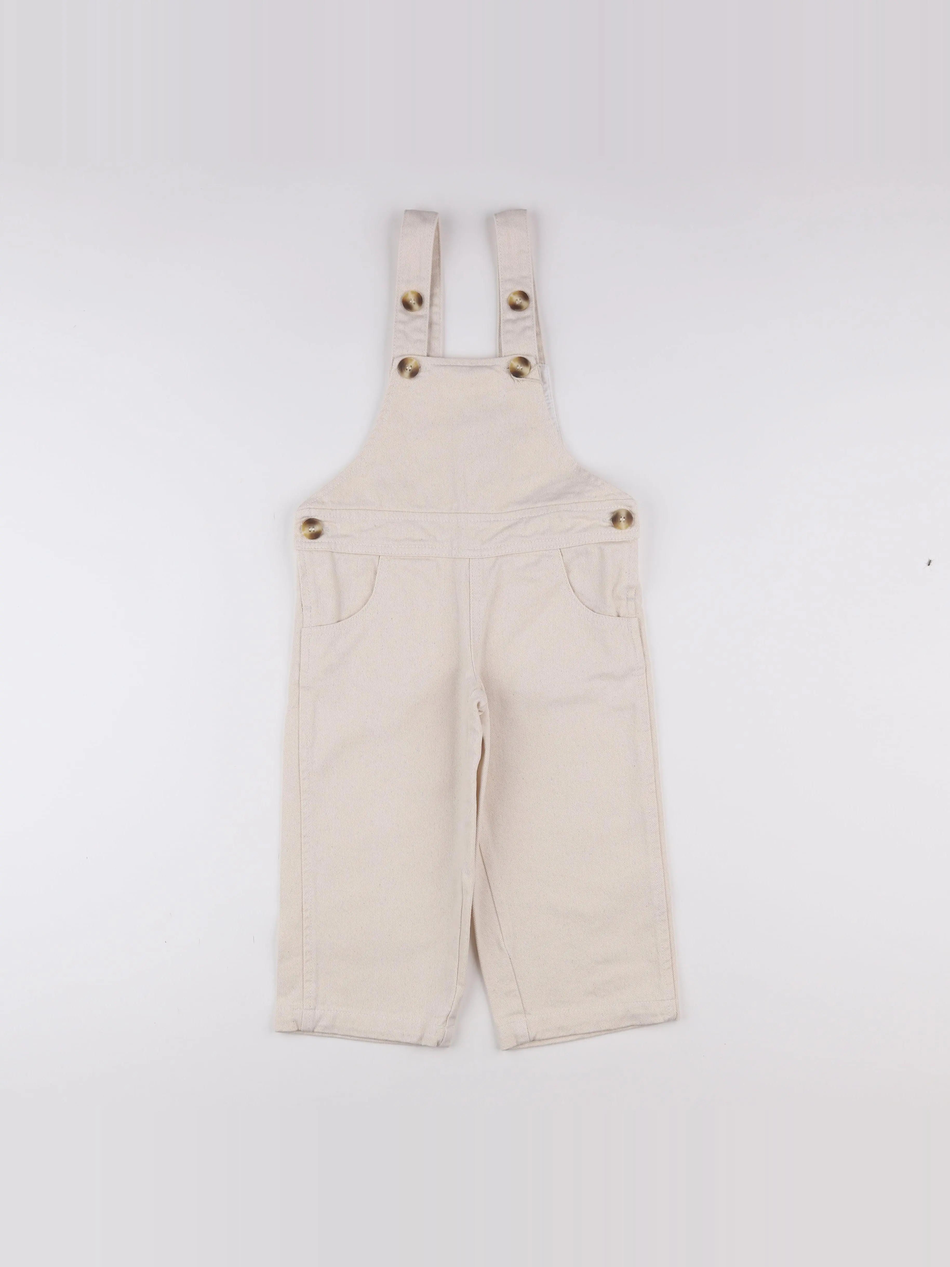 Salopette Quetsche denim écru 