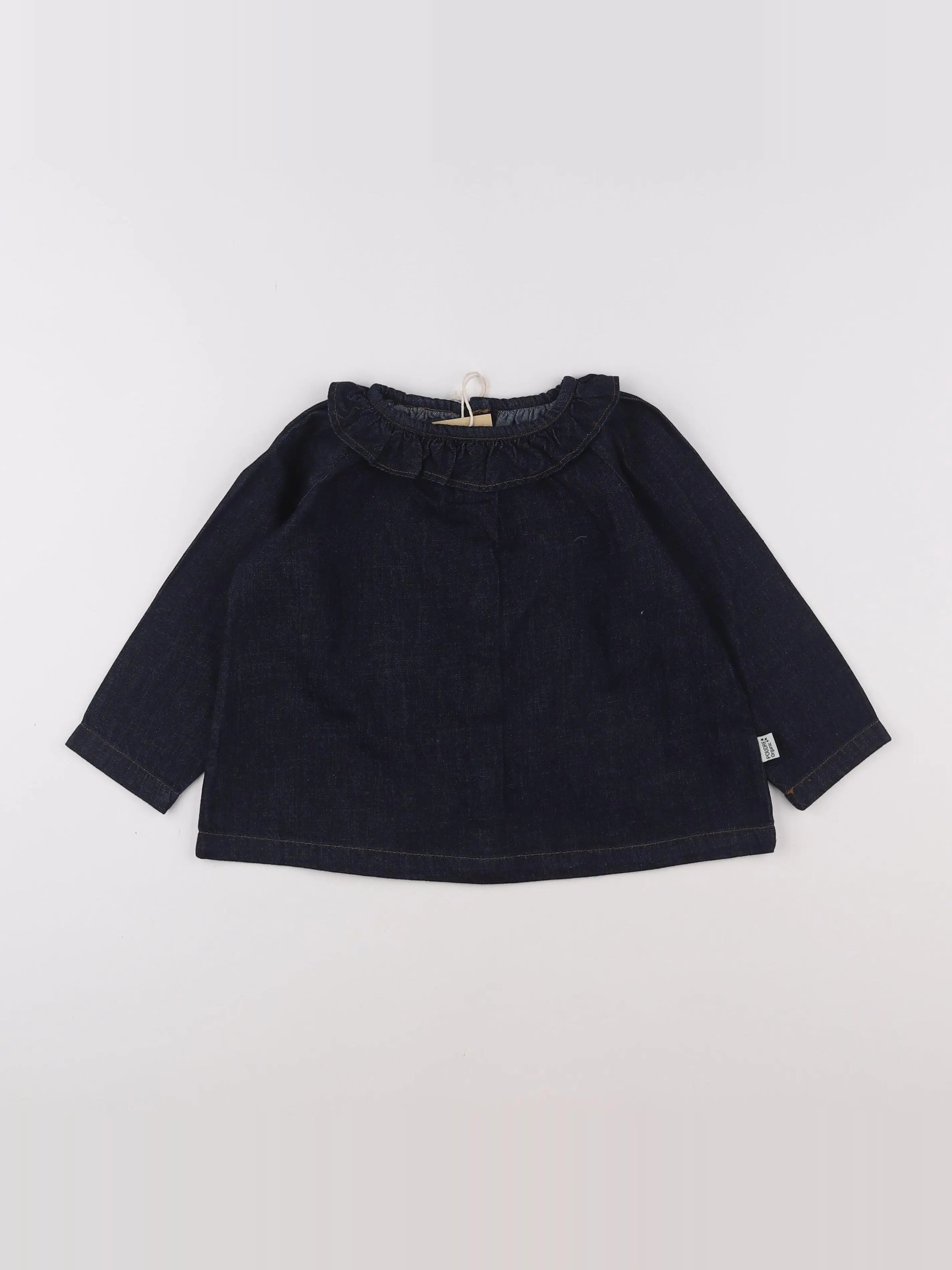 Blouse Charme denim Dark Blue