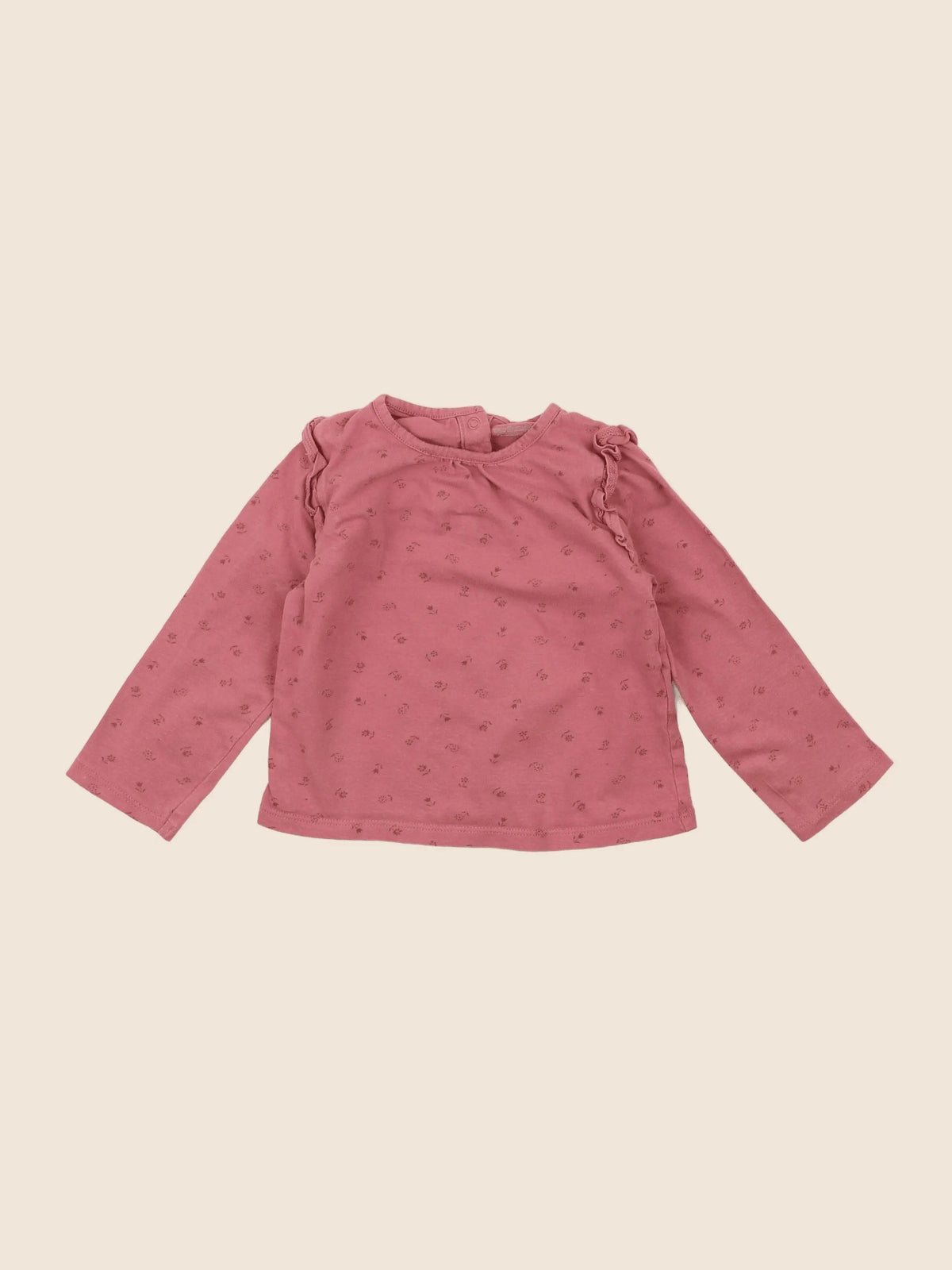 Vertbaudet - tee-shirt rose - 2 ans