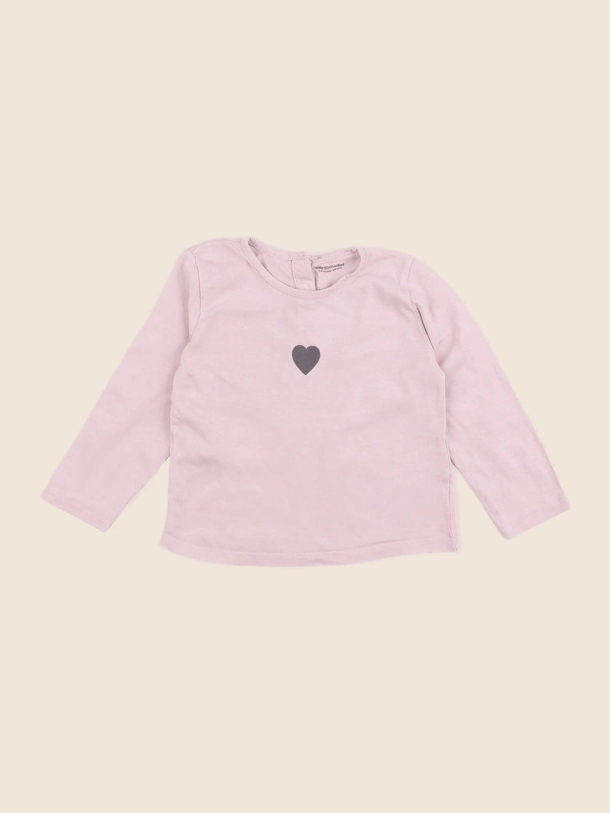 Vertbaudet - tee-shirt rose - 2 ans