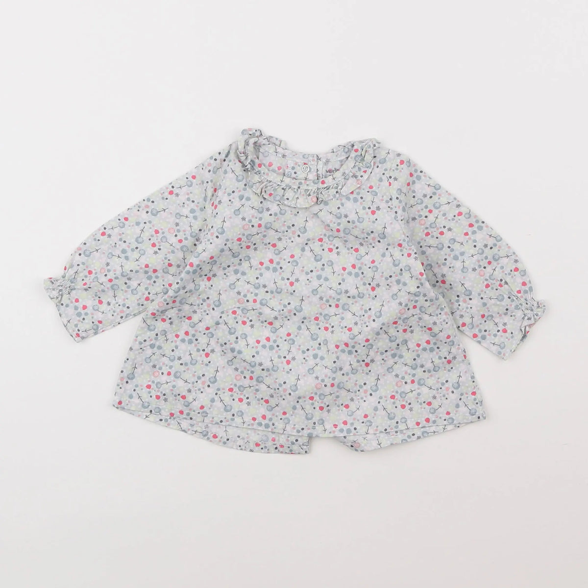 Vertbaudet - blouse multicolore - 3 mois