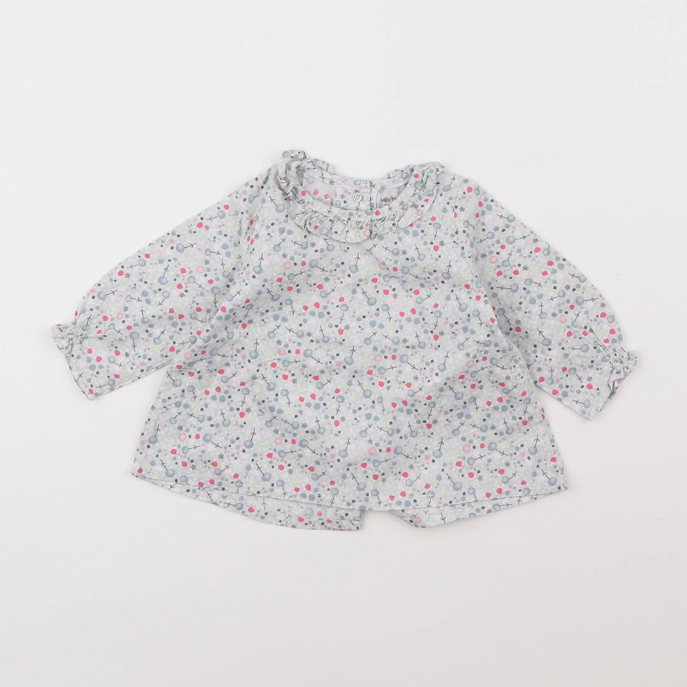 Vertbaudet - blouse multicolore - 3 mois