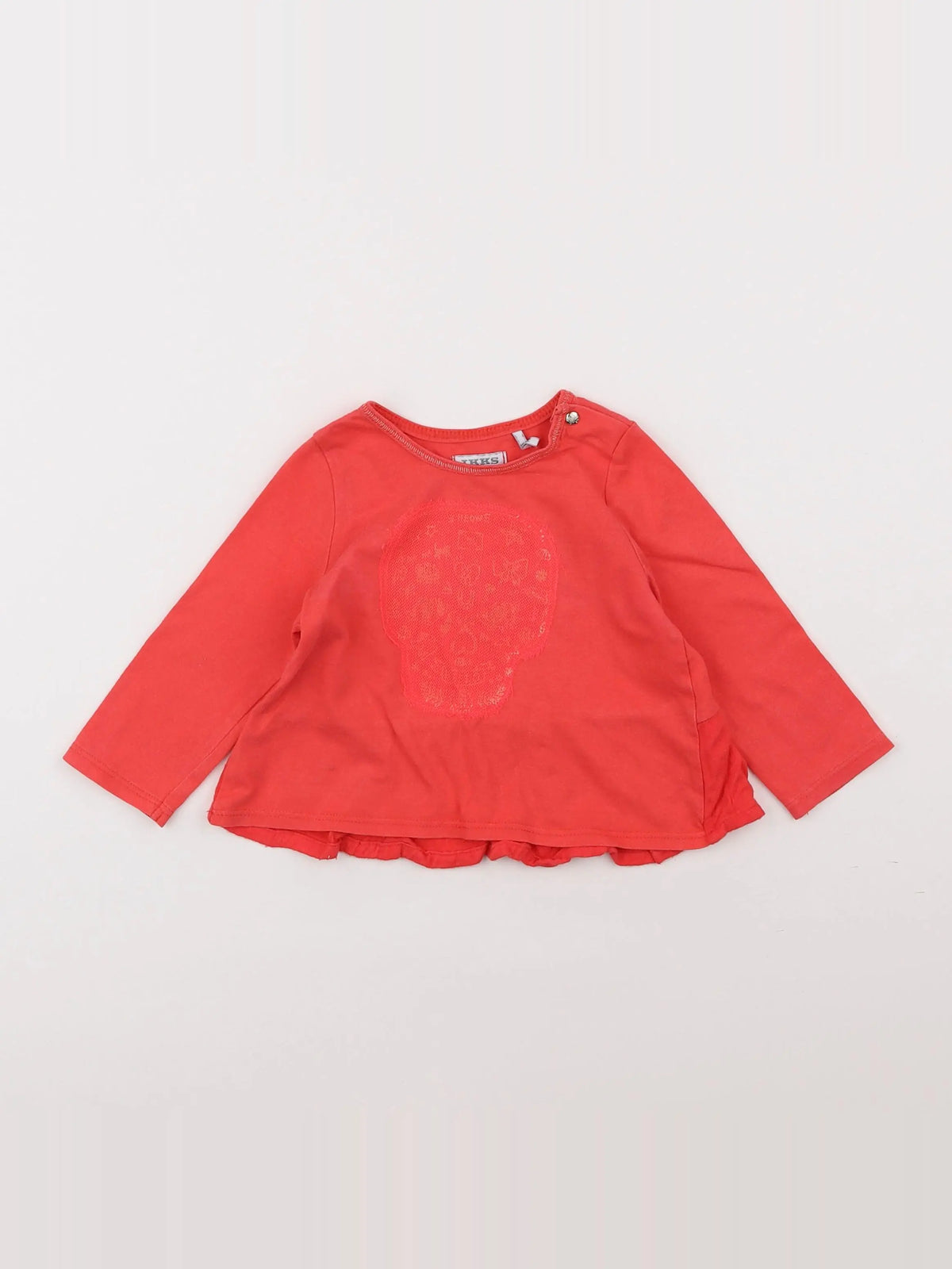 IKKS - tee-shirt orange - 6 mois