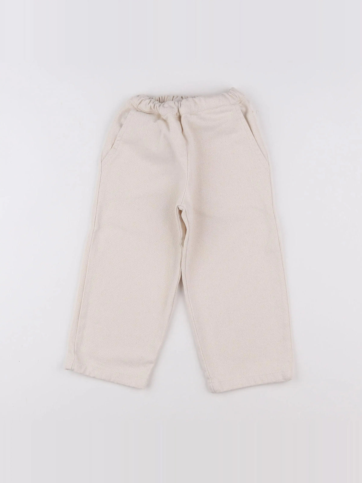 Pantalon Pomelos denim écru
