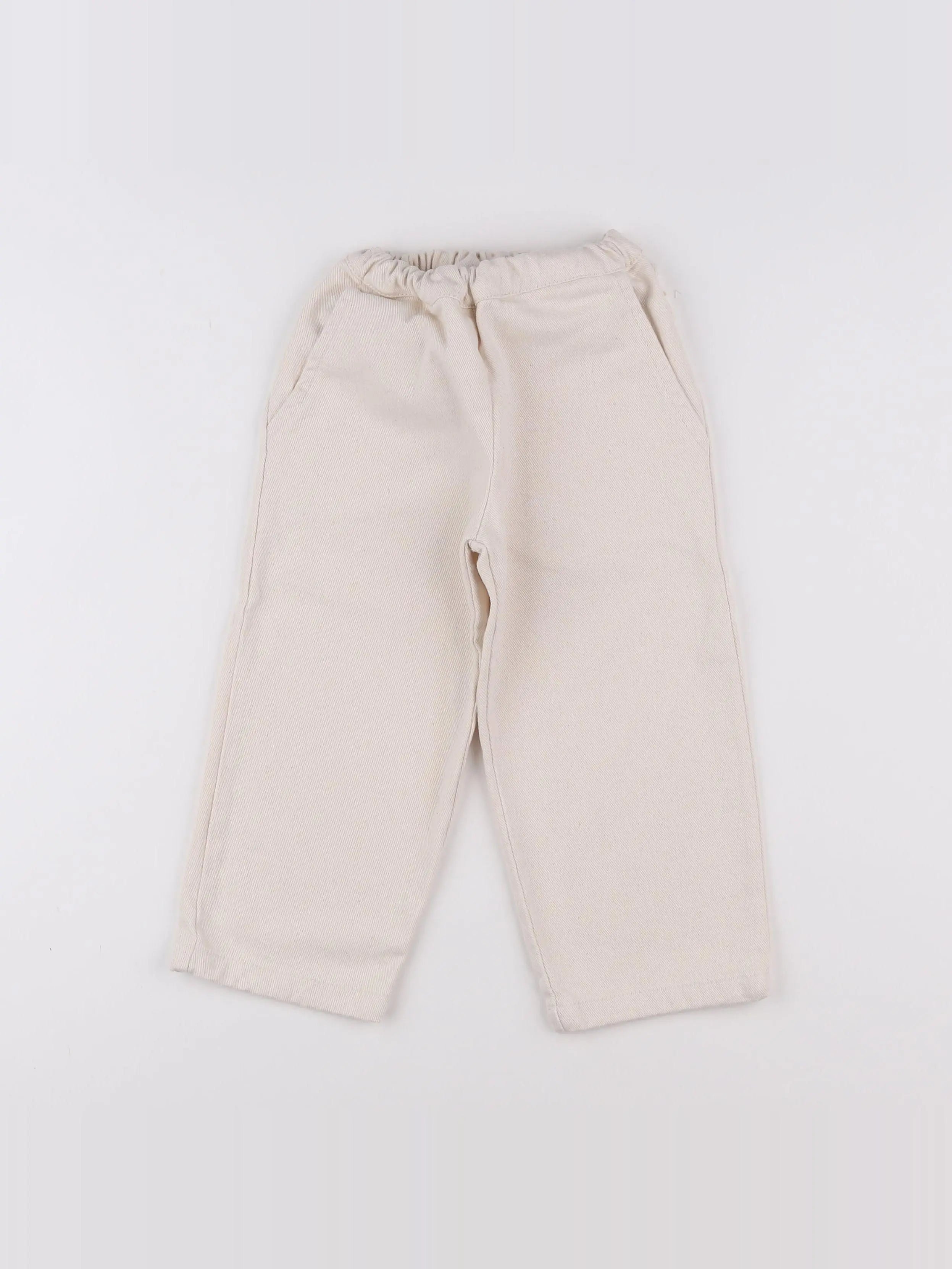Pantalon Pomelos denim écru