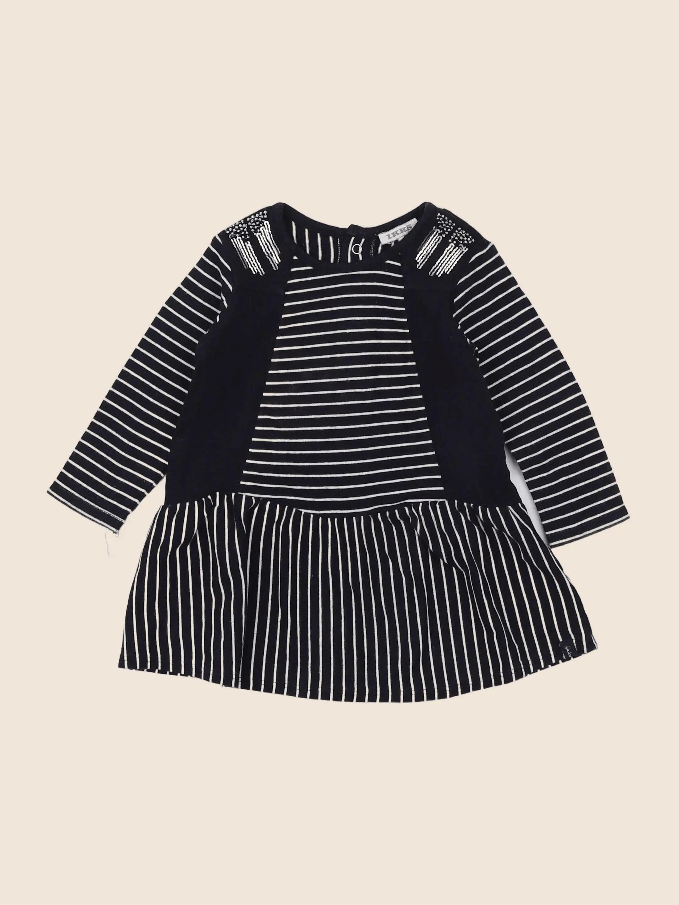IKKS - robe bleu - 6 mois
