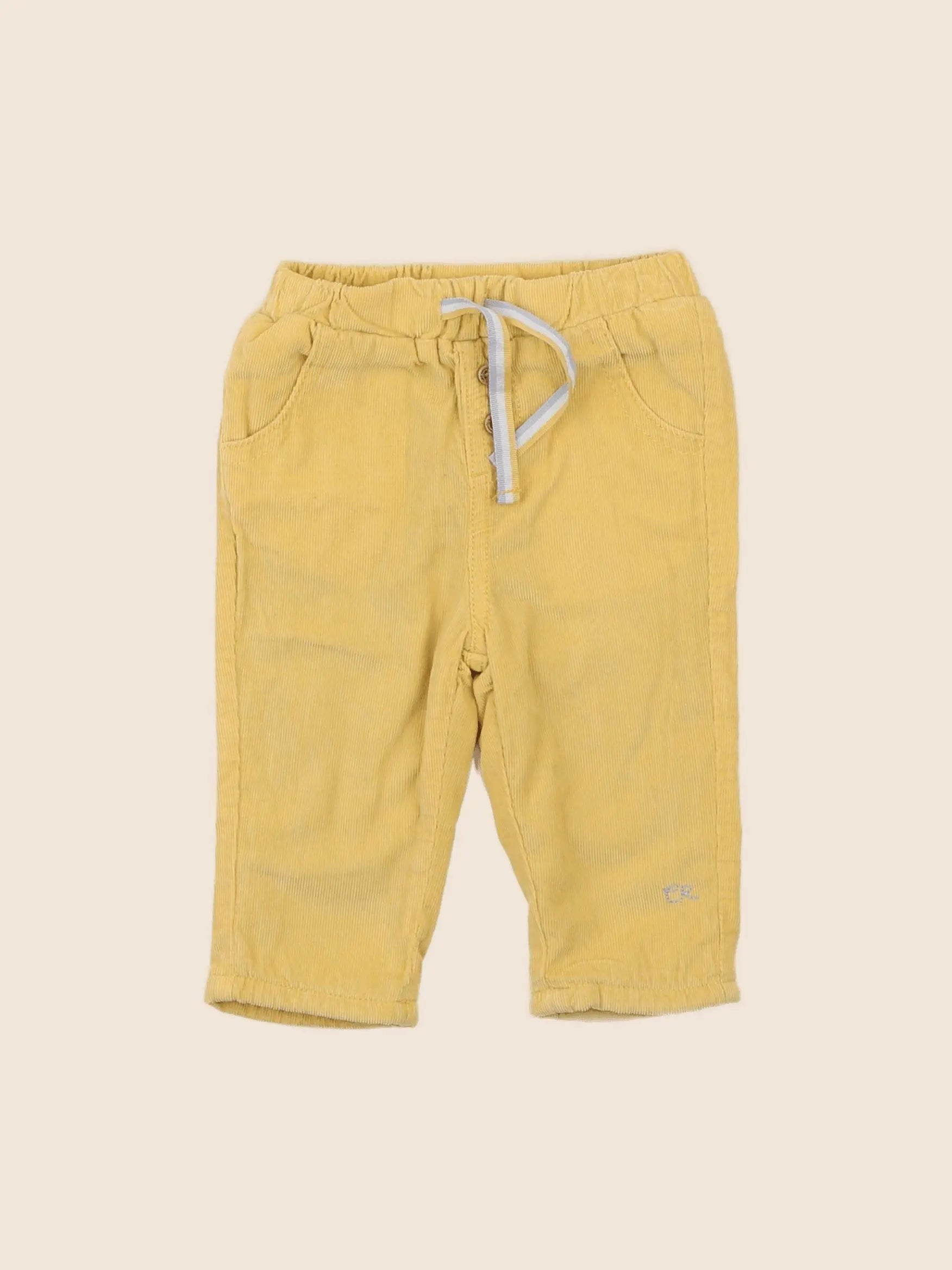 Cadet Rousselle - pantalon jaune - 6 mois