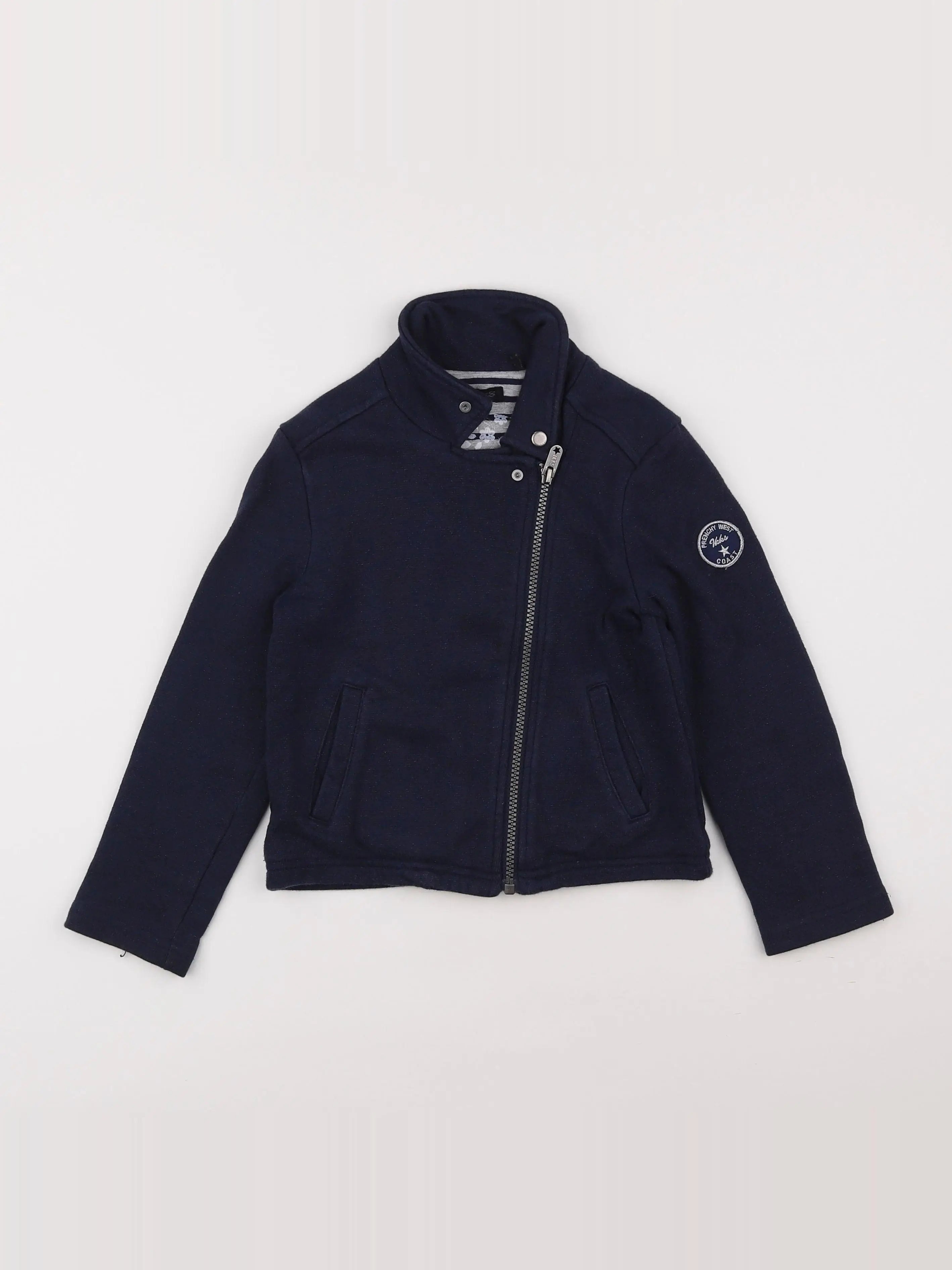 IKKS - veste bleu - 6 ans