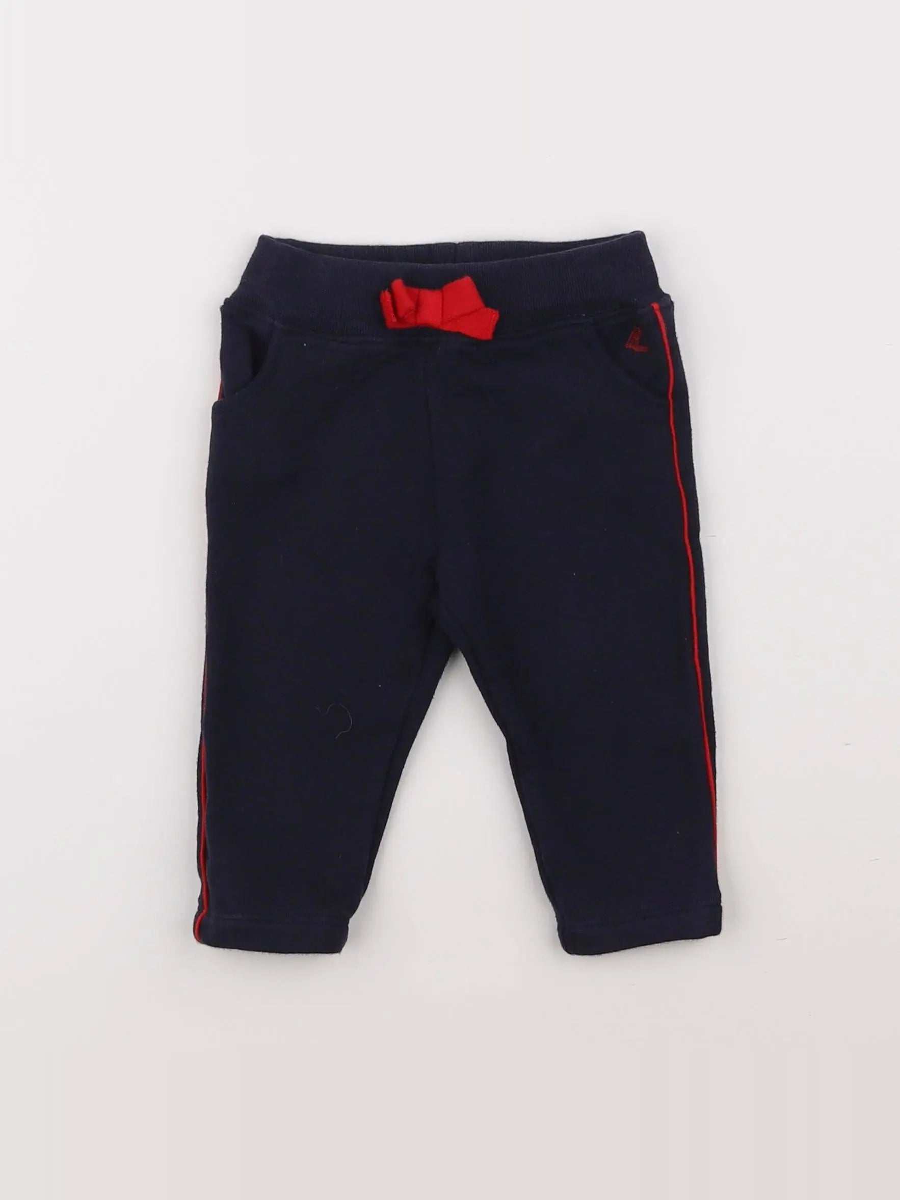 Petit Bateau - jogging bleu - 6 mois