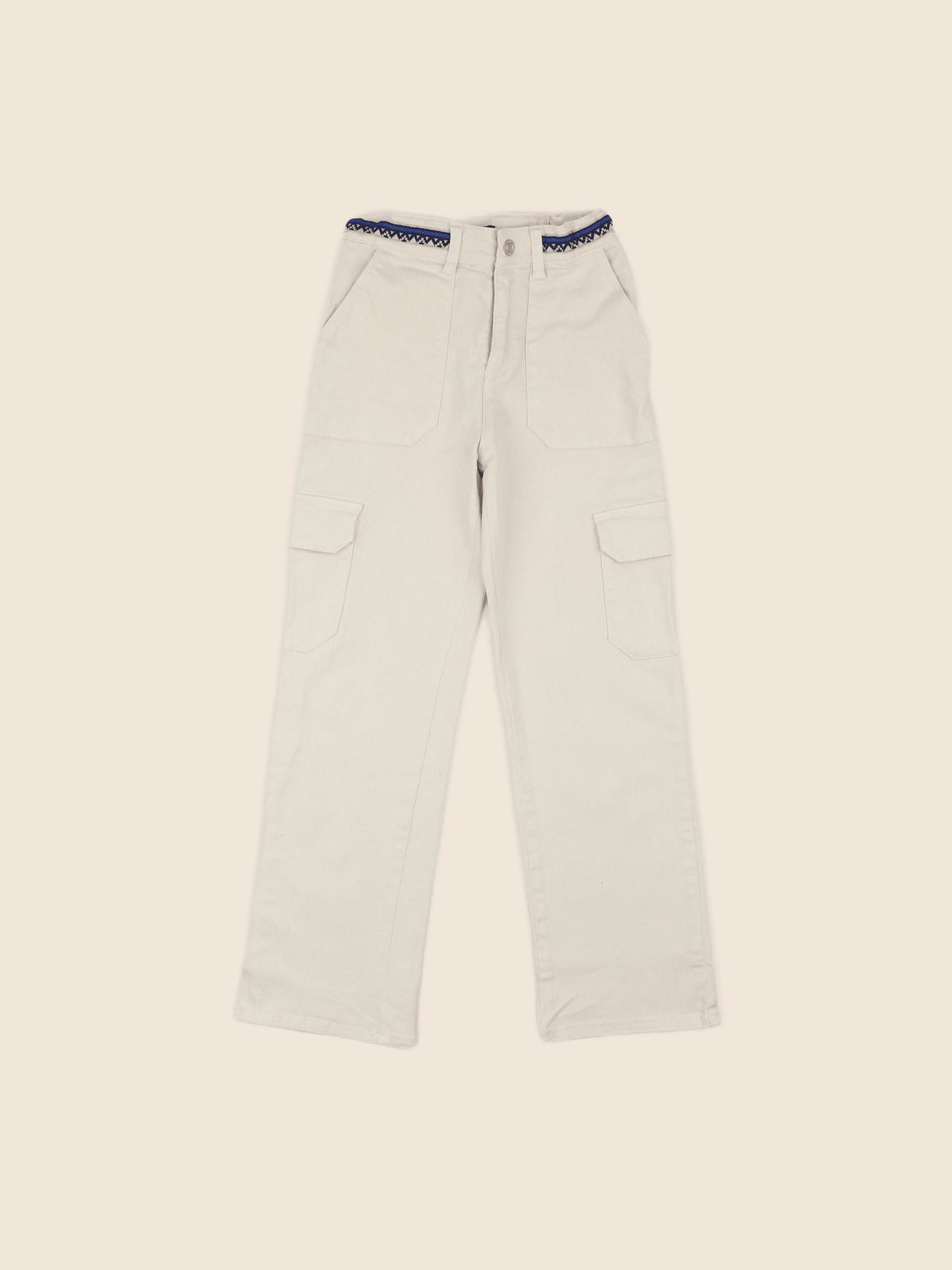 IKKS - jean beige - 10 ans