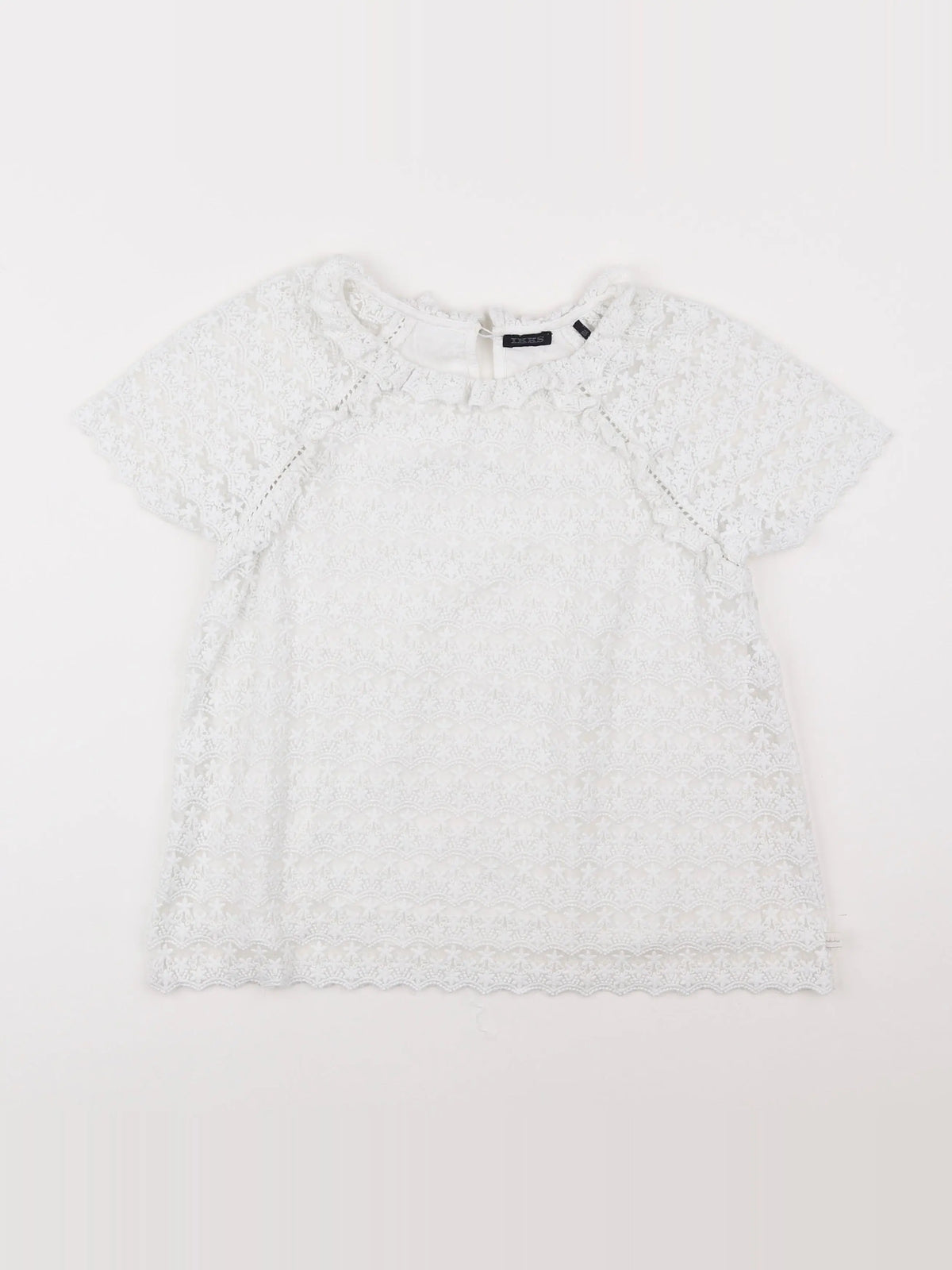 IKKS - blouse blanc - 10 ans