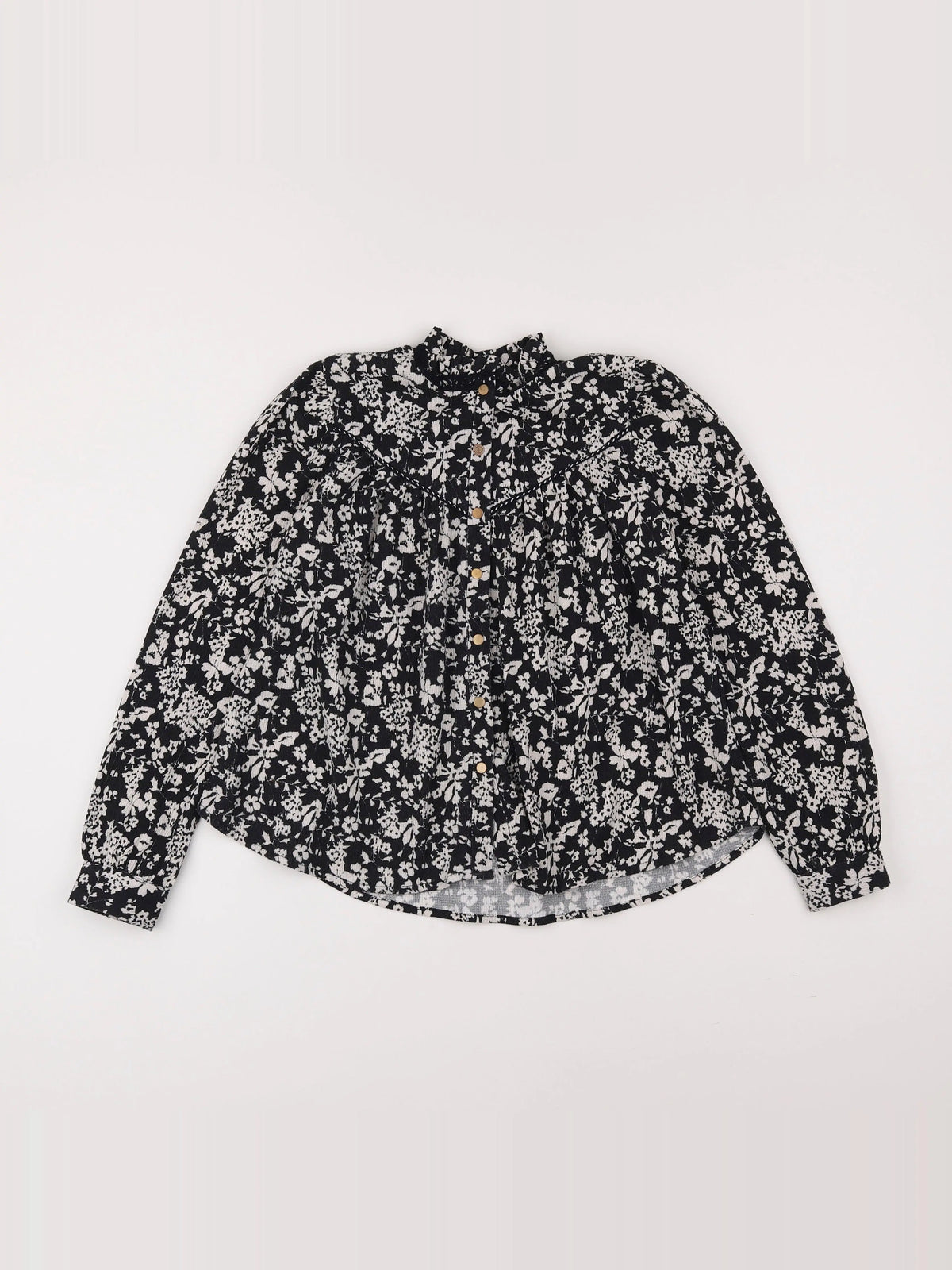 IKKS - blouse noir - 10 ans