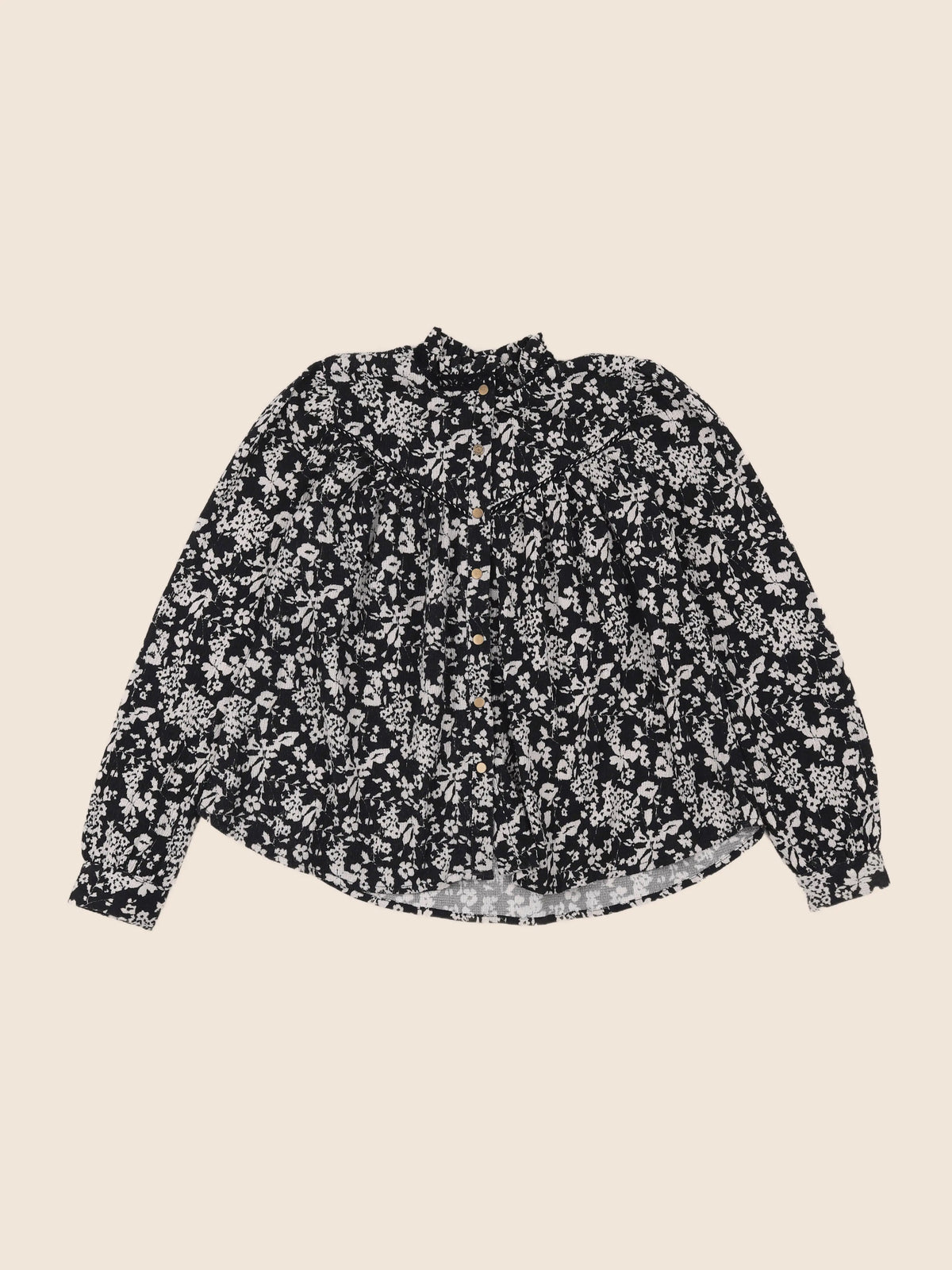 IKKS - blouse noir - 10 ans