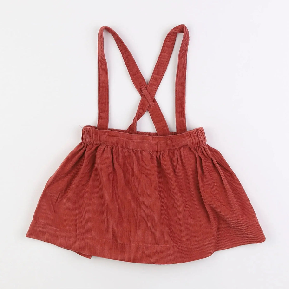 Vertbaudet - jupe orange - 18 mois