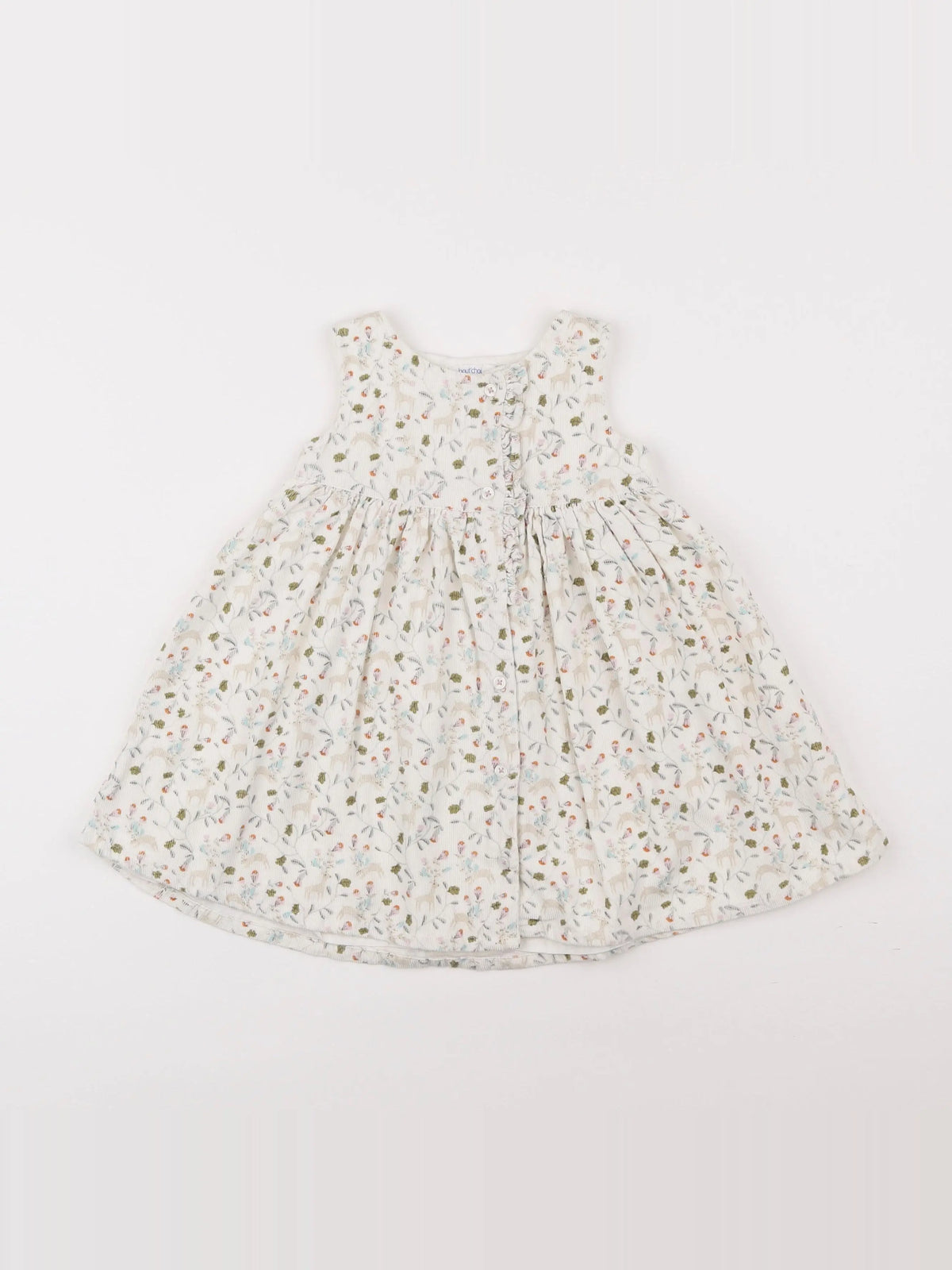 Boutchou - robe blanc - 12 mois