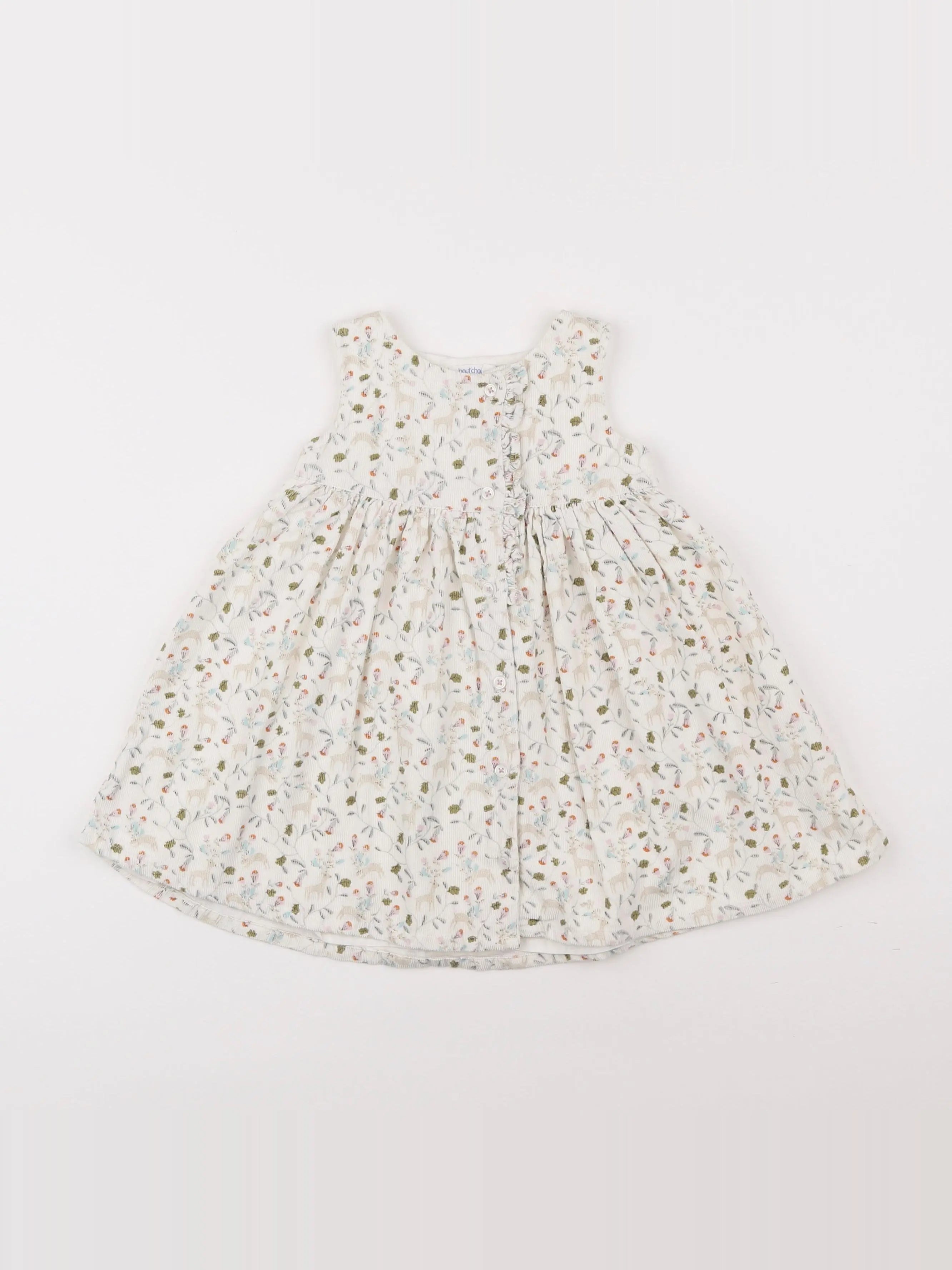 Boutchou - robe blanc - 12 mois