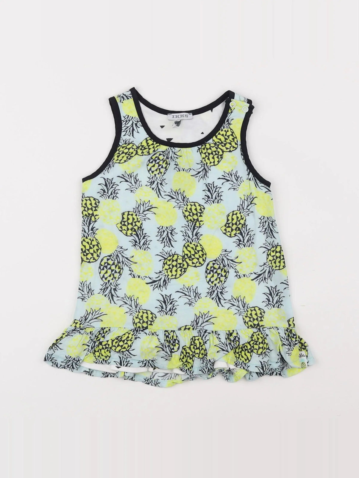 IKKS - robe jaune - 6 mois