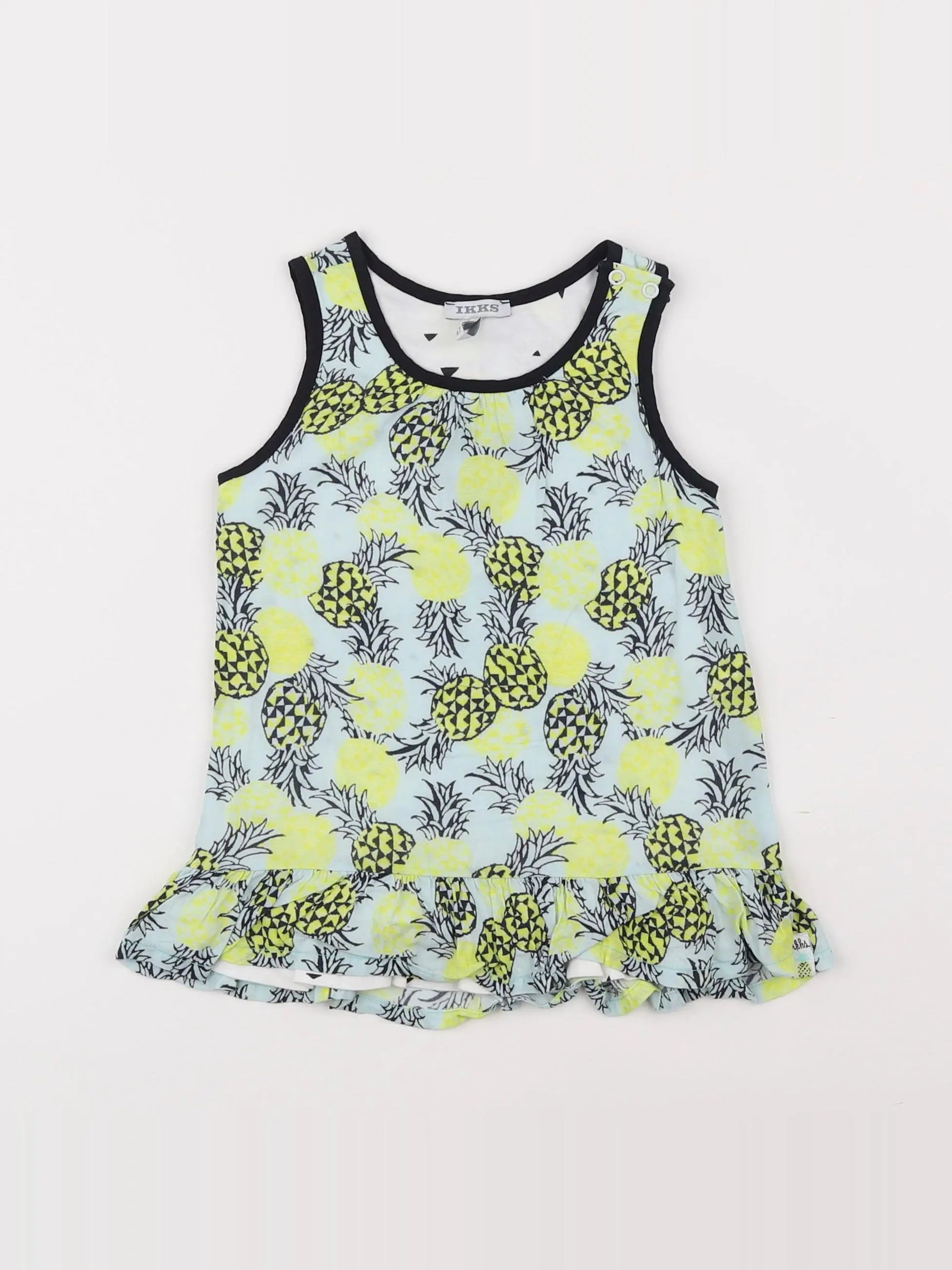 IKKS - robe jaune - 6 mois