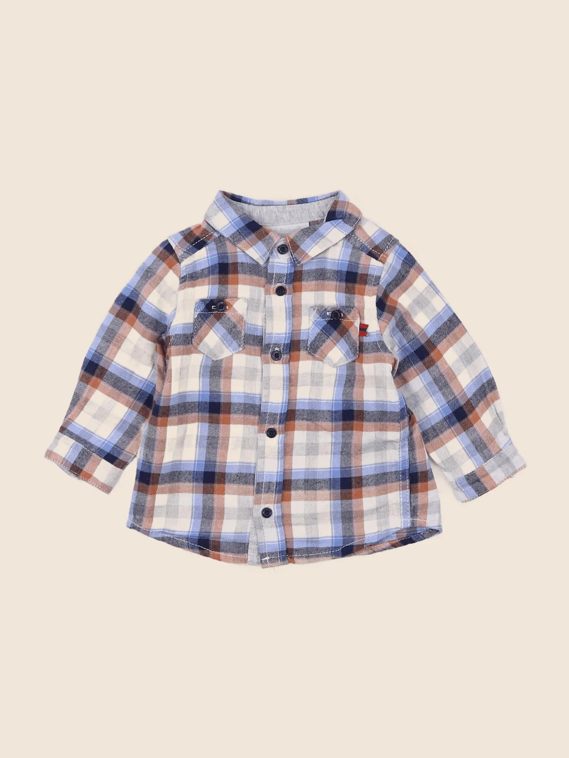 Cadet Rousselle - chemise multicolore - 6 mois
