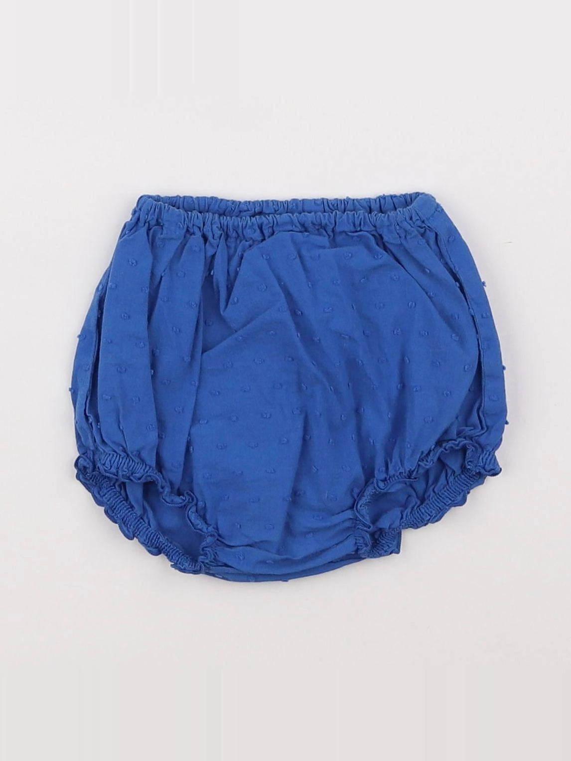 Petit Bateau - bloomer bleu - 6 mois