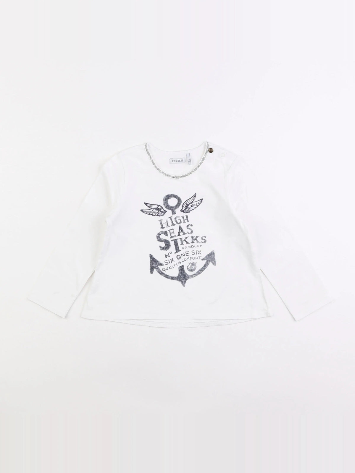 IKKS - tee-shirt blanc - 3 ans