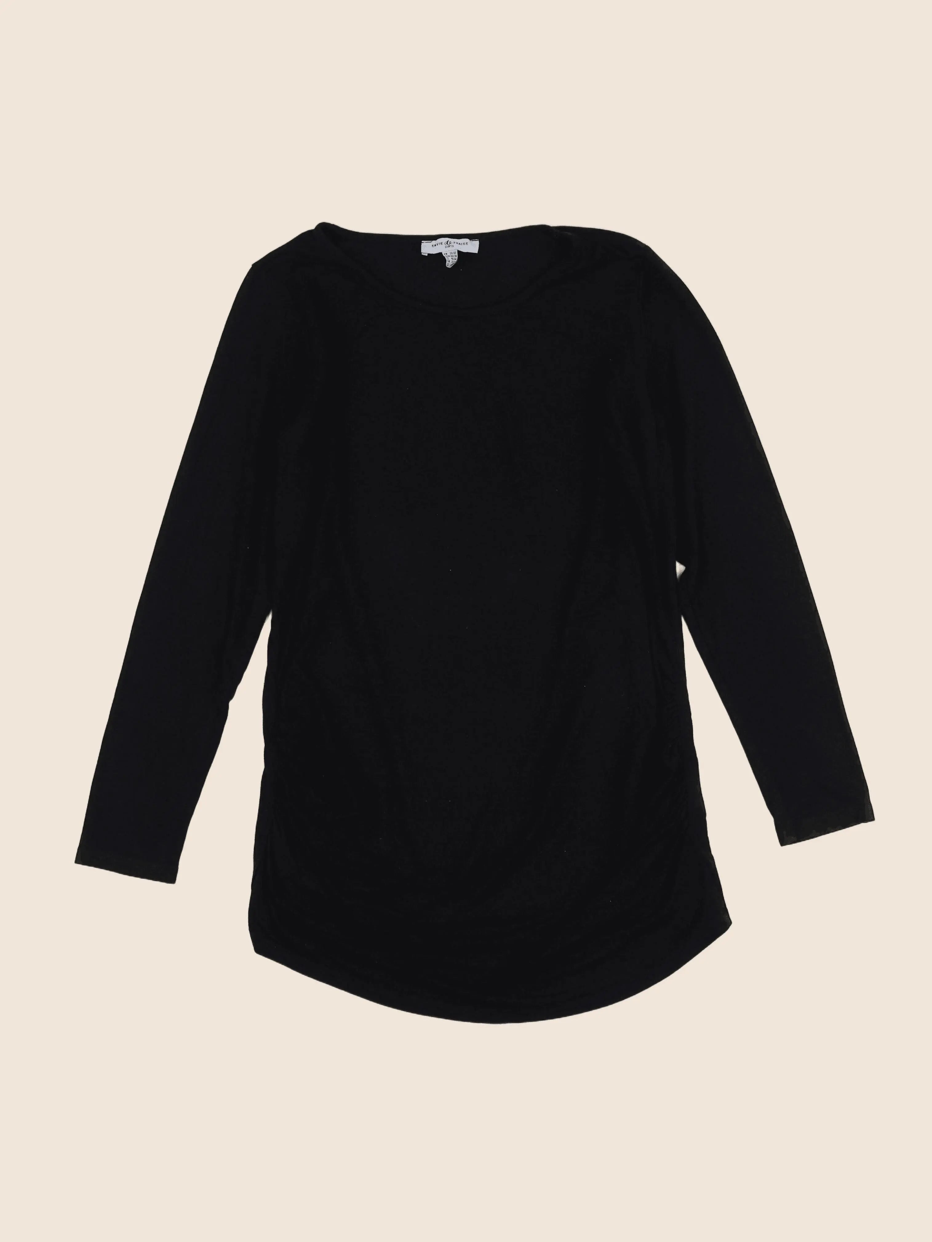 Envie de fraise - tee-shirt grossesse noir - 38 à 40