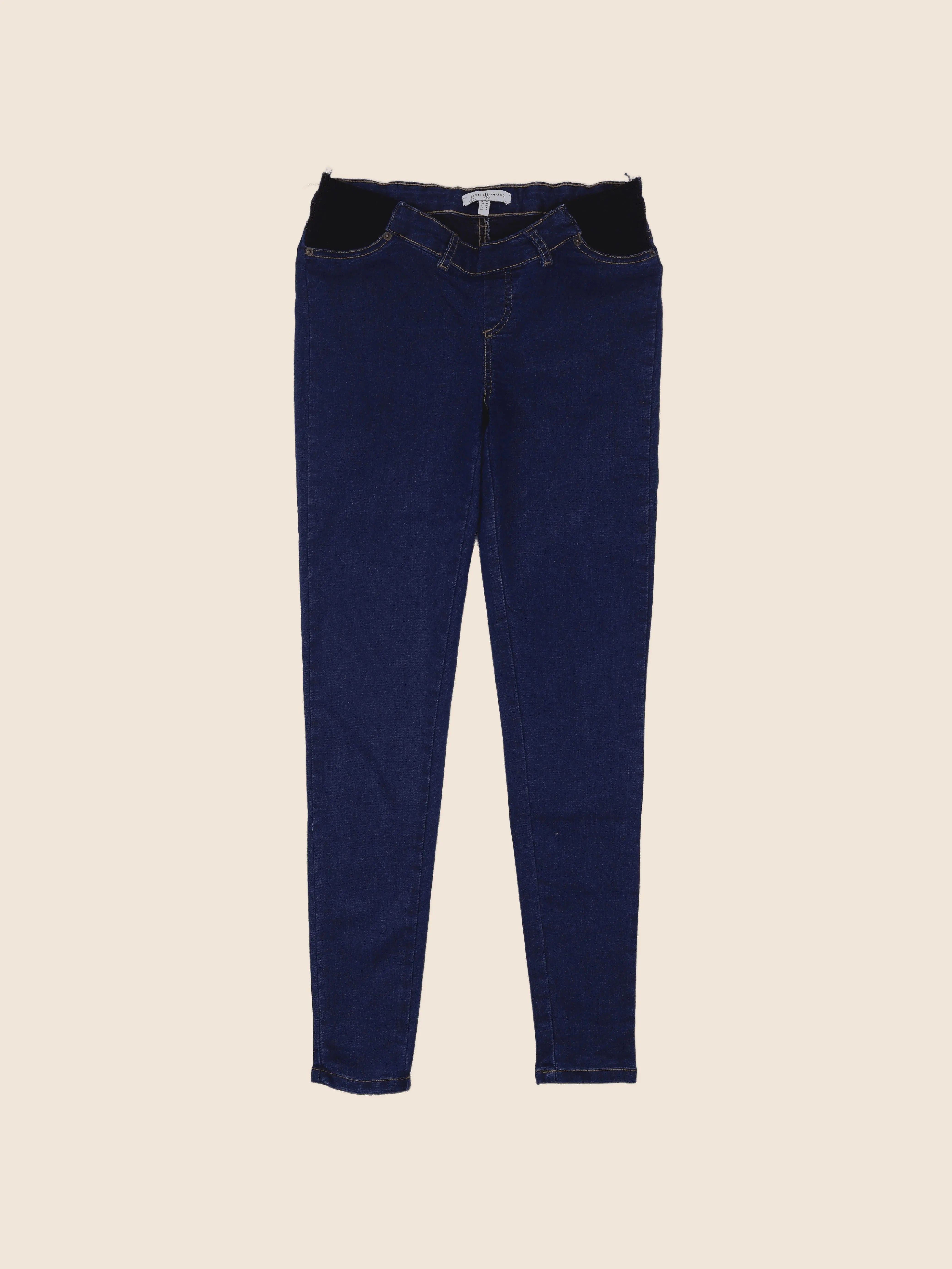 Envie de fraise - jean grossesse bleu - 36