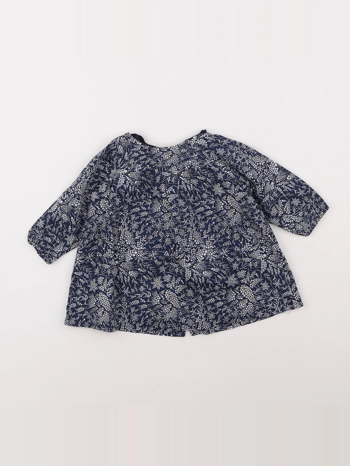 Jacadi - robe liberty bleu - 6 mois