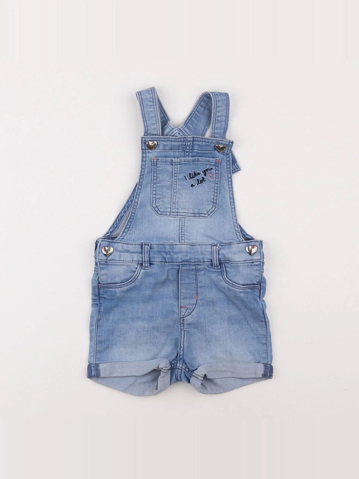 H&M - salopette bleu - 18 mois à 2 ans