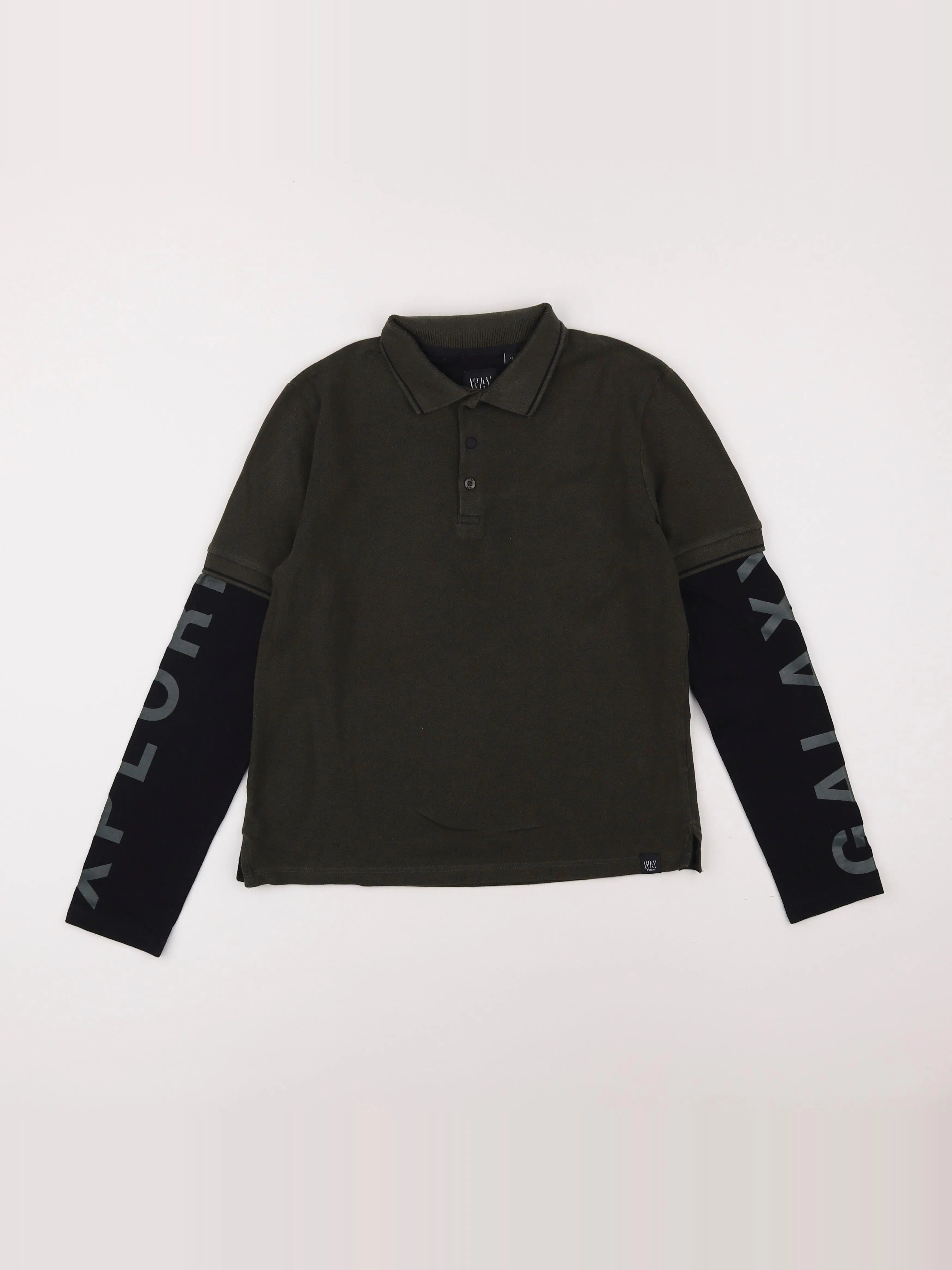 IKKS - polo vert - 12 ans