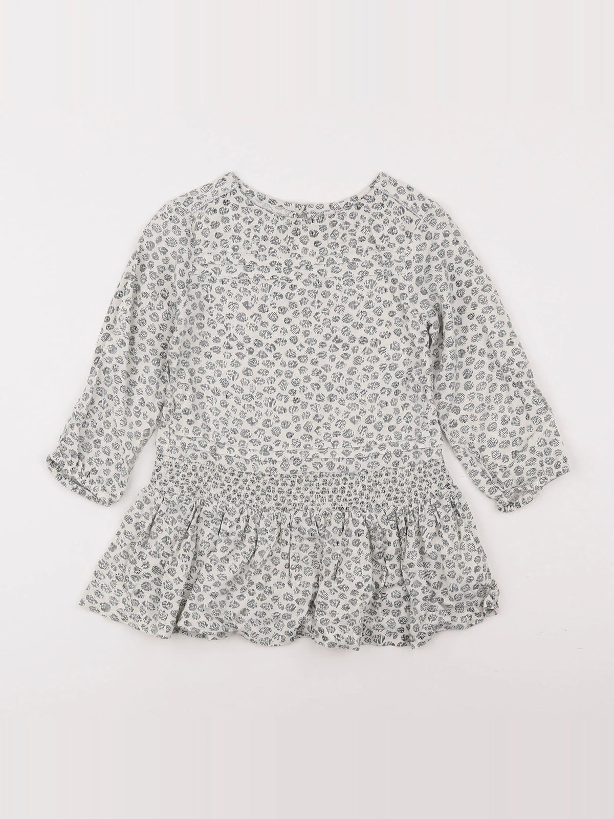 Tape à l'oeil - robe blanc - 2 ans