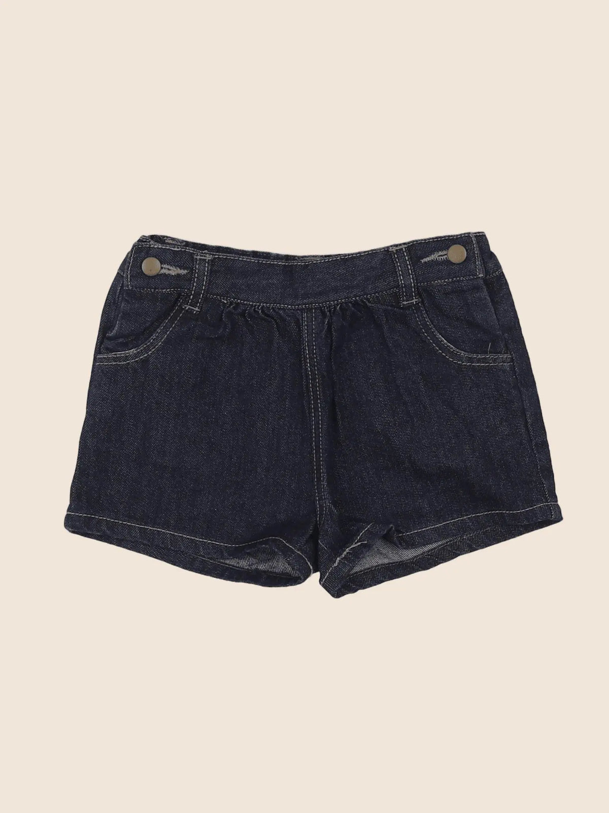 Boutchou - short bleu - 12 mois