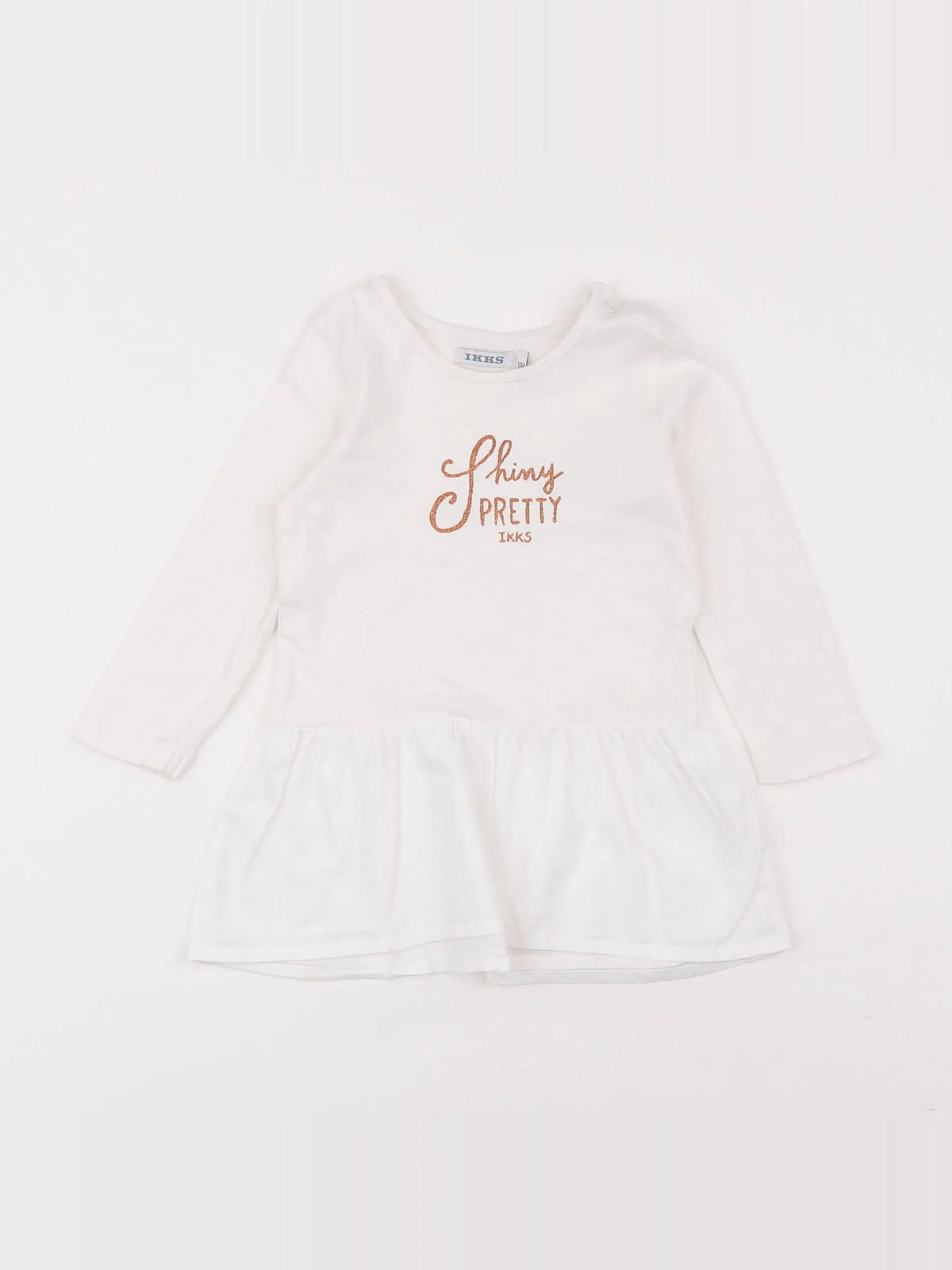 IKKS - robe blanc - 18 mois