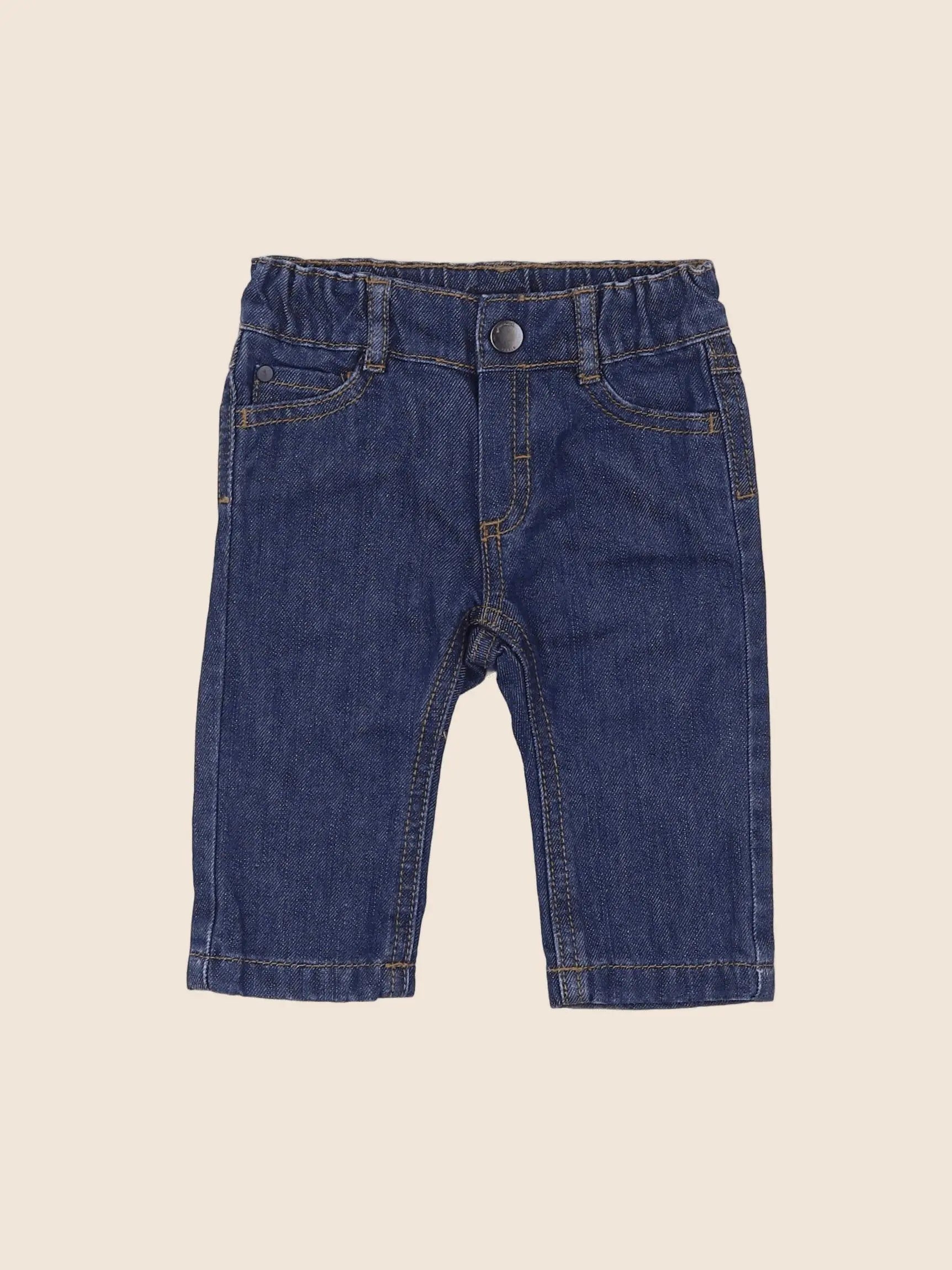 Jacadi - jean bleu - 6 mois