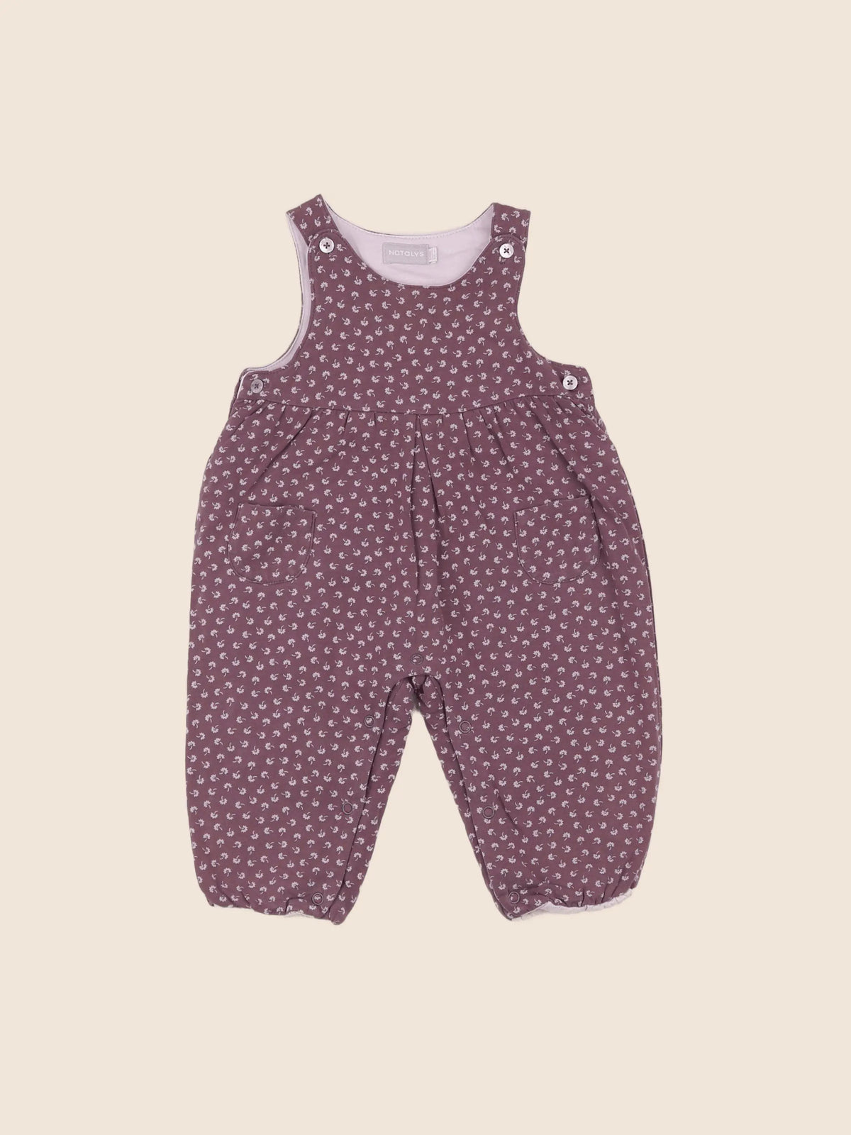 Natalys - combinaison violet - 6 mois