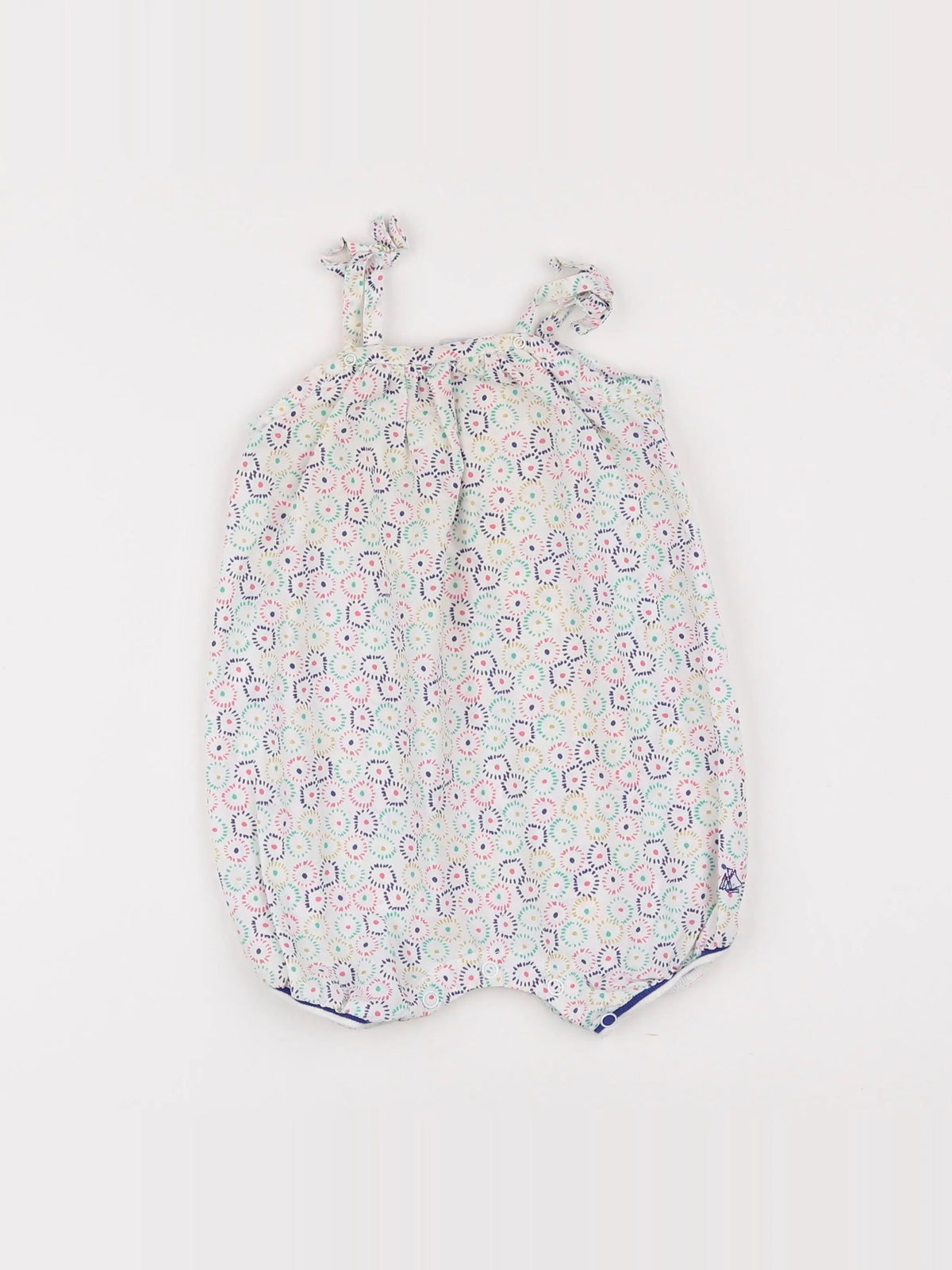 Petit Bateau - combinaison multicolore - 12 mois