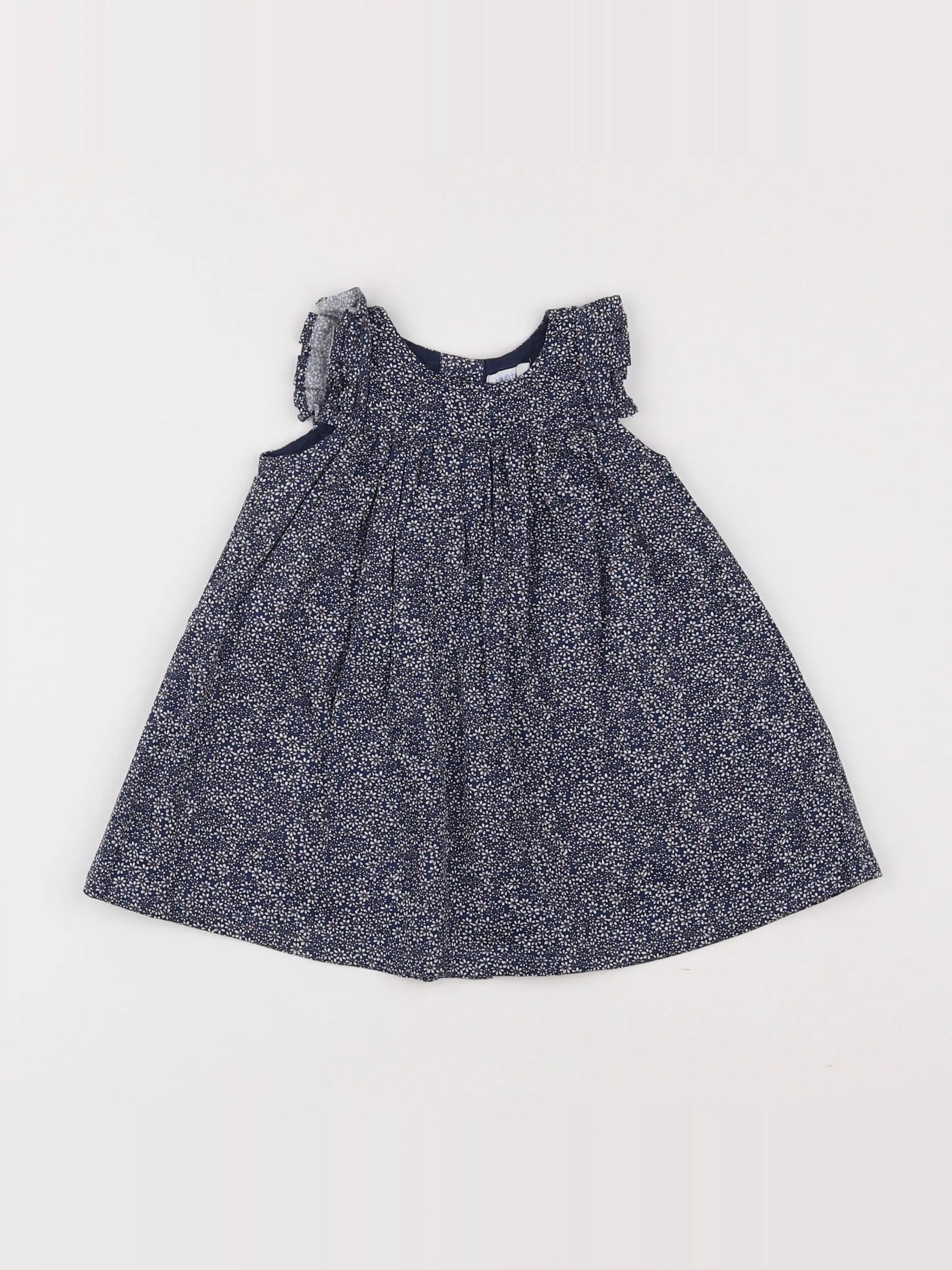 Boutchou - robe bleu - 3 mois