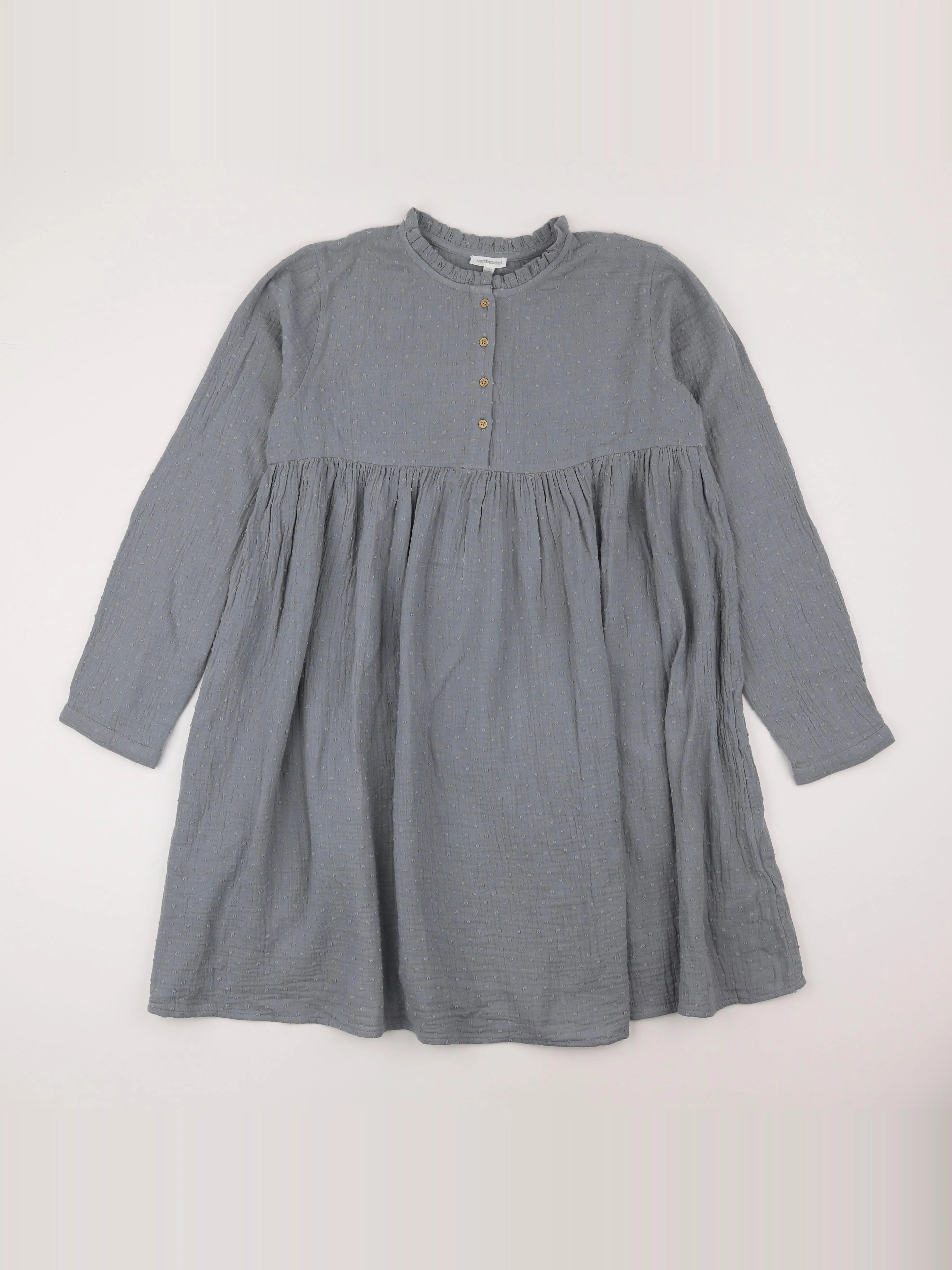 Vertbaudet - robe bleu - 14 ans