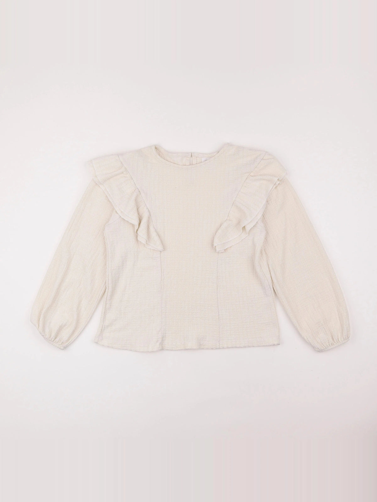Zara - blouse beige - 11/12 ans