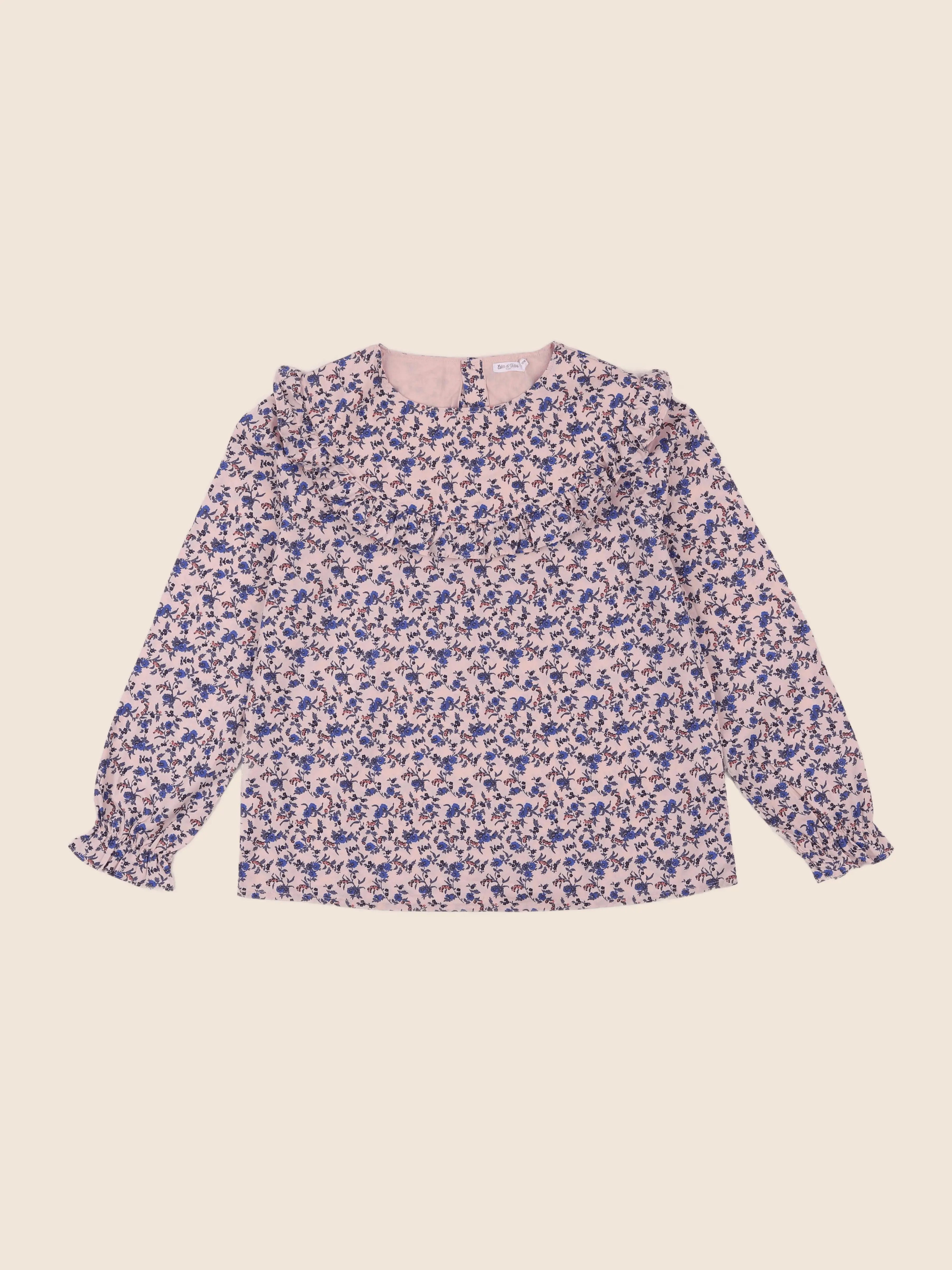 Eden & Victor - blouse rose - 12 ans