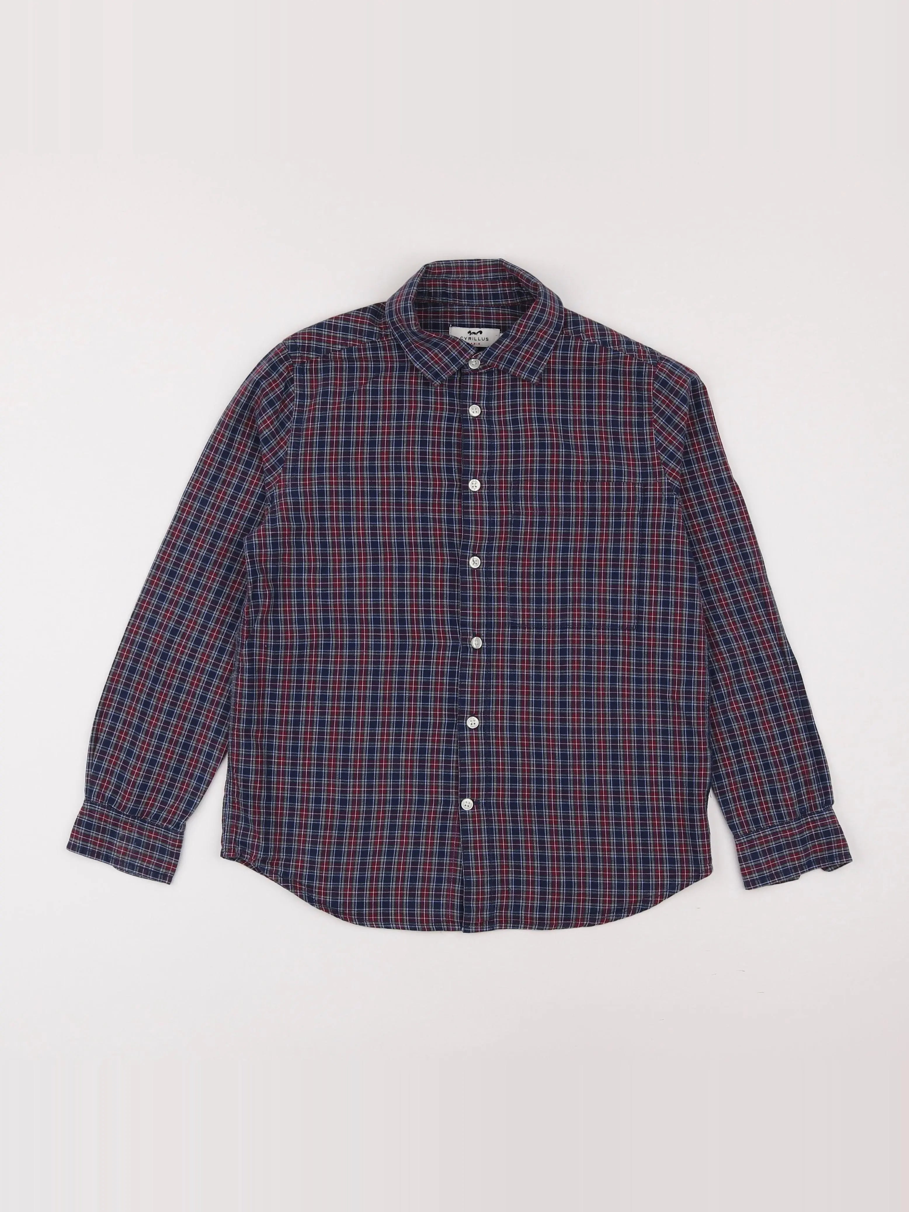 Cyrillus - chemise bleu - 10 ans