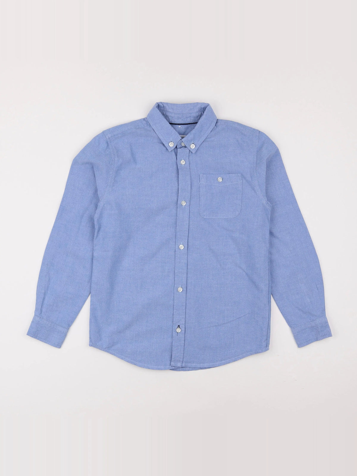 Monoprix - chemise bleu - 10 ans