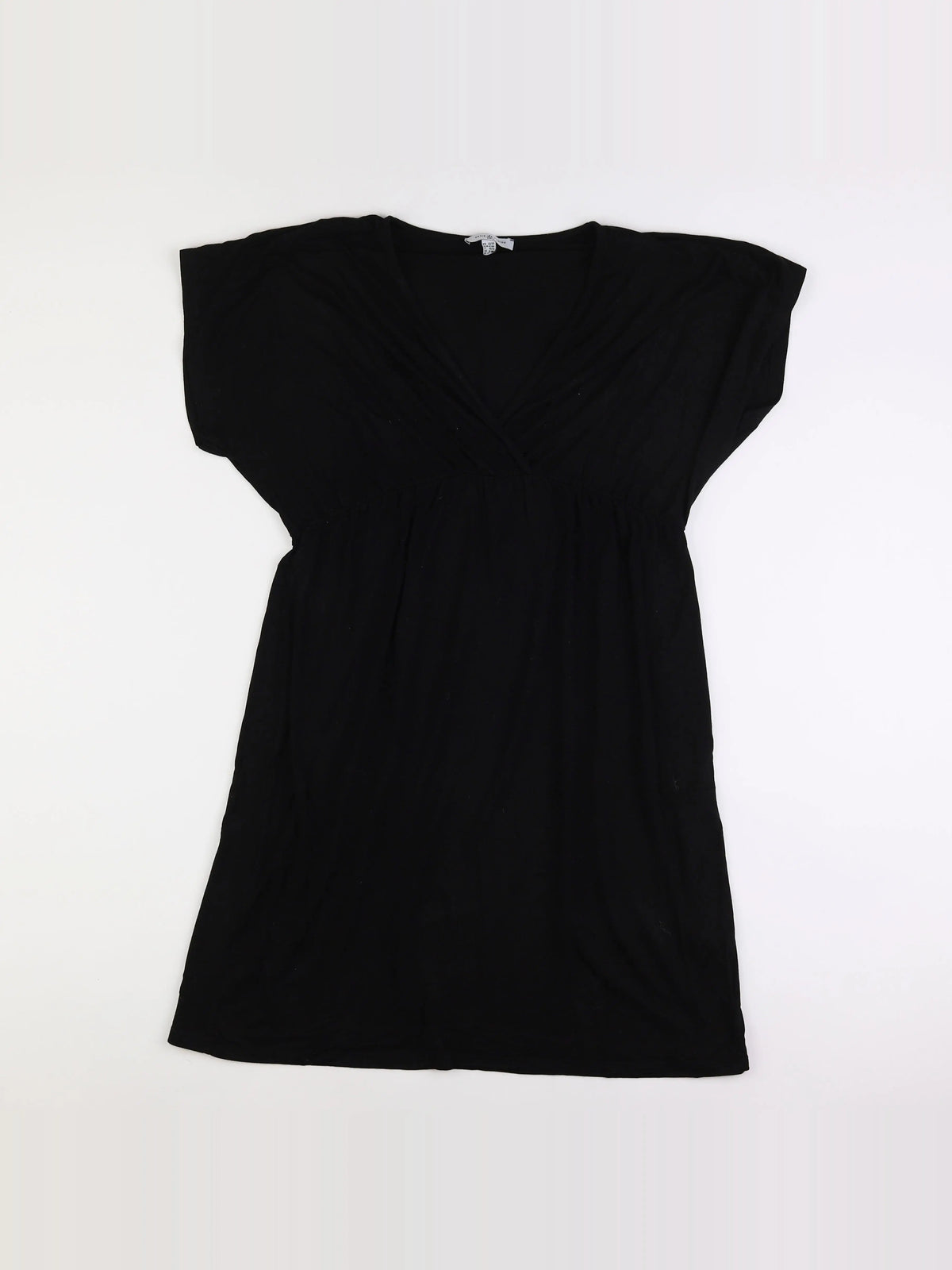 Envie de fraise - robe grossesse, allaitement noir - 44 à 46