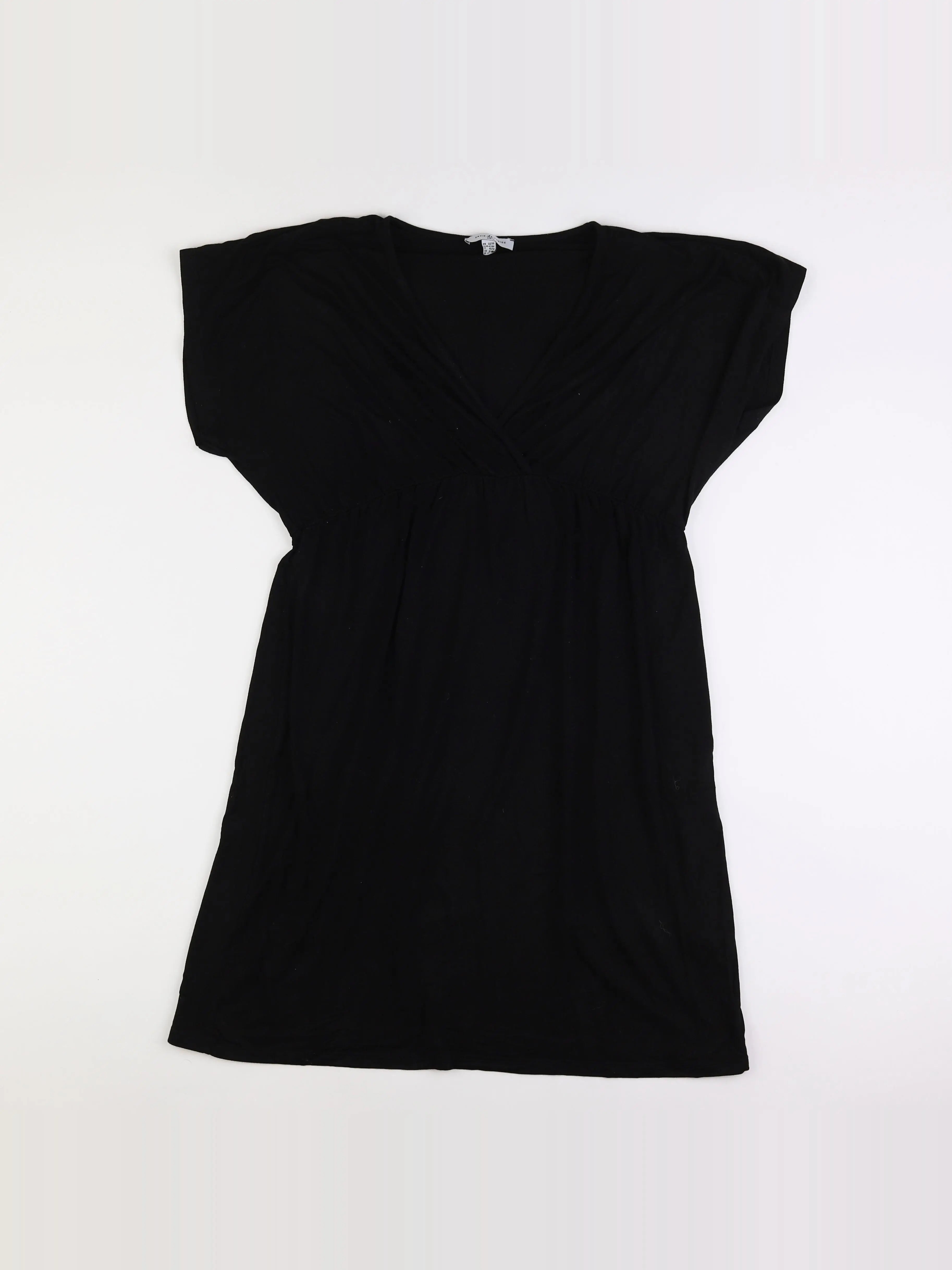 Envie de fraise - robe grossesse, allaitement noir - 44 à 46