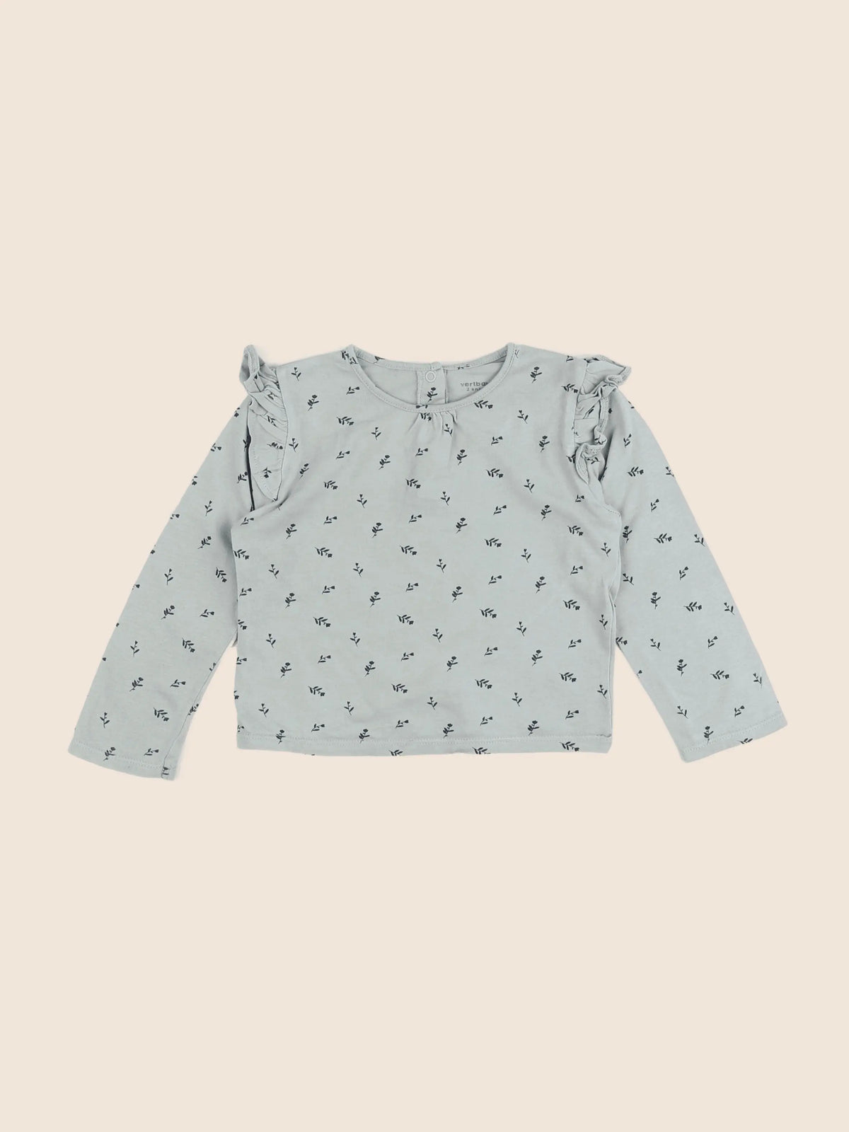 Vertbaudet - tee-shirt vert - 2 ans