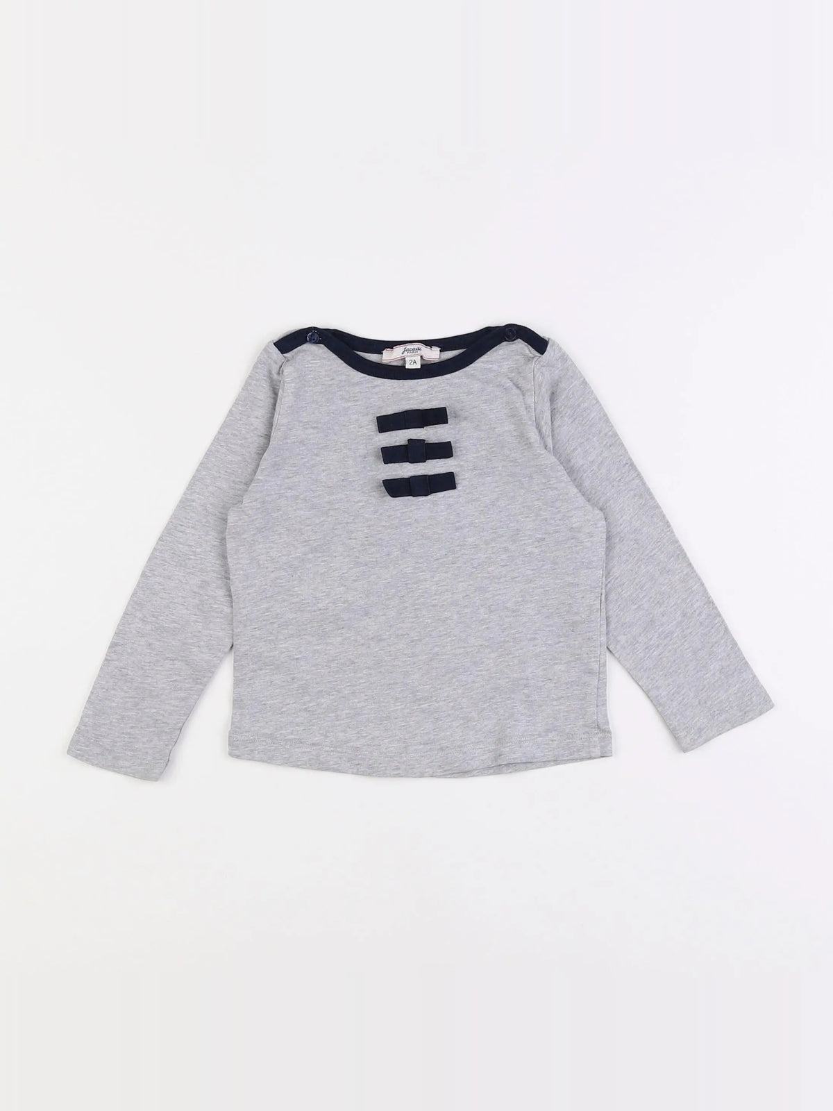 Jacadi - tee-shirt gris - 2 ans